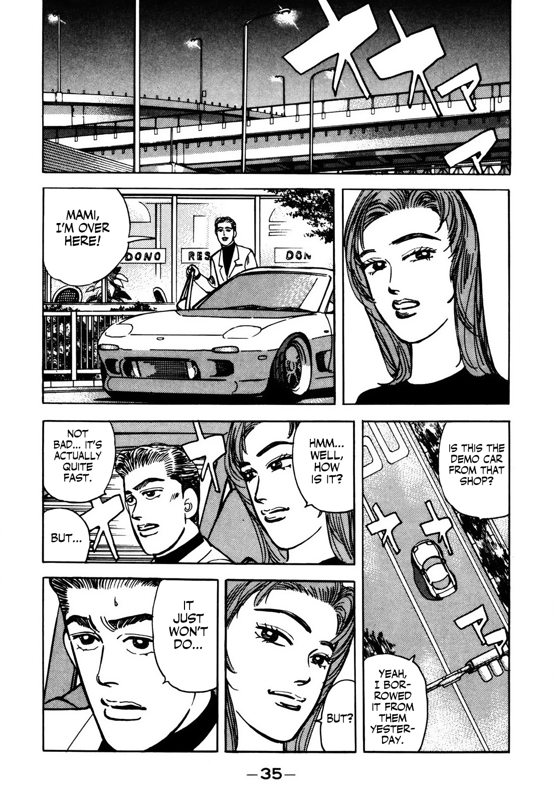 Halaman dari Wangan Midnight Chapter 58