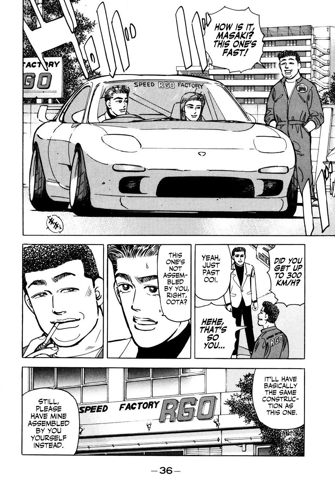 Halaman dari Wangan Midnight Chapter 58