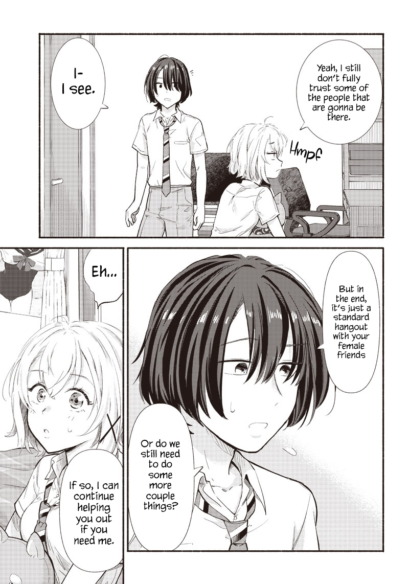 Nee, Mou Isso Tsukiacchau? Osananajimi no Bishoujo ni Tanomarete, Kamofura Kareshi Hajimemashita Chapter 10 Page 9