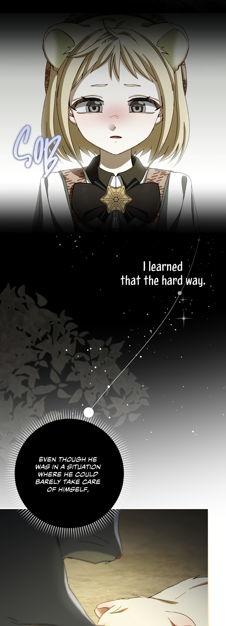 Halaman dari Cinderella's Pocket-Sized Protector Chapter 11