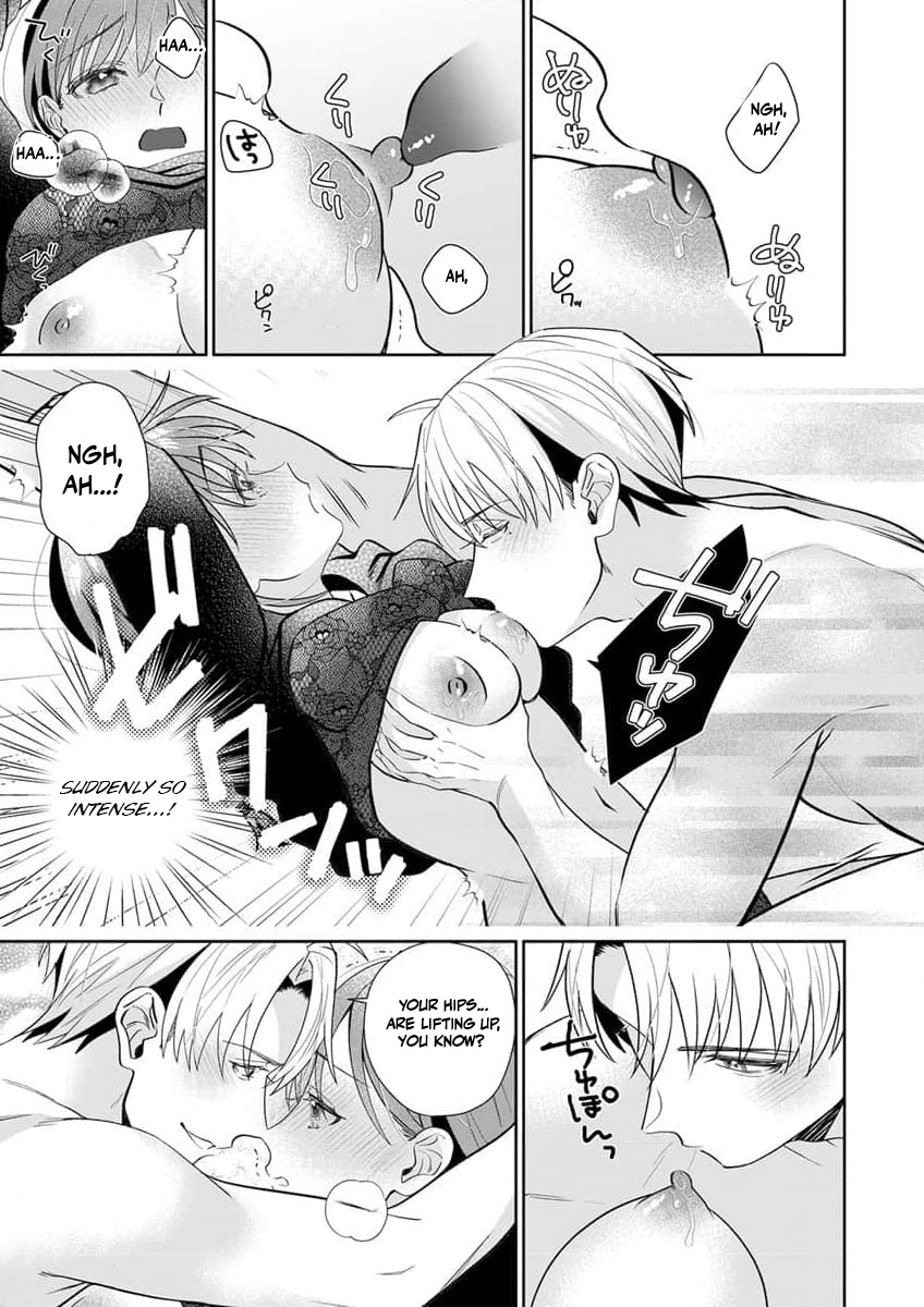 Ijiwaru Senpai to Ookina Kouhai ni Hasamare Douji Zeme!?: Ue mo Shita mo Issho ni Ijirare Torotoro ni Chapter 4 Page 22