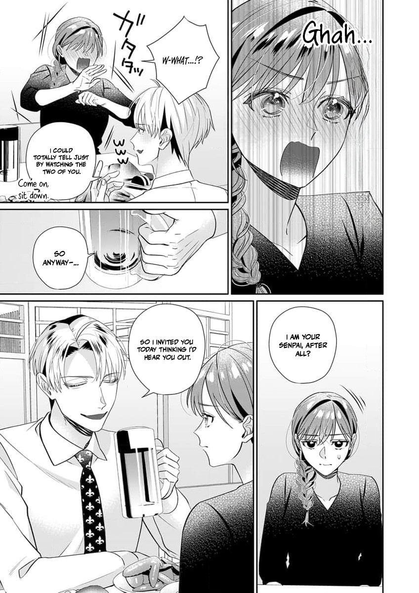 Ijiwaru Senpai to Ookina Kouhai ni Hasamare Douji Zeme!?: Ue mo Shita mo Issho ni Ijirare Torotoro ni Chapter 4 Page 8