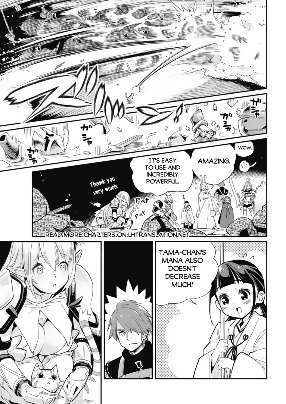 Halaman dari S-Rank Monster no "Behemoth" Dakedo, Neko to Machigawarete Elf Musume no Pet to Shite Kurashitemasu Chapter 64