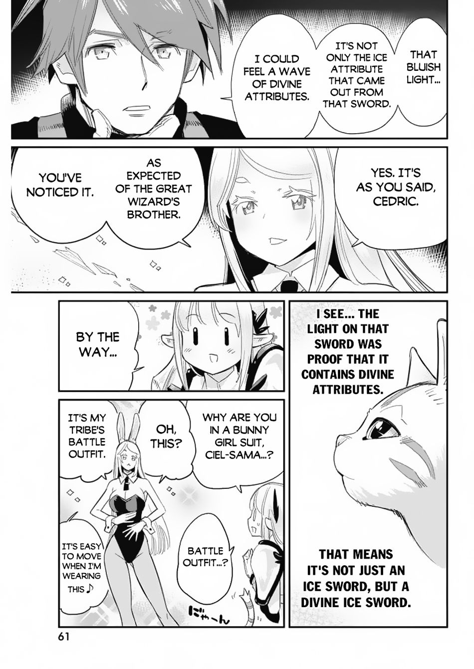 Halaman dari S-Rank Monster no "Behemoth" Dakedo, Neko to Machigawarete Elf Musume no Pet to Shite Kurashitemasu Chapter 64