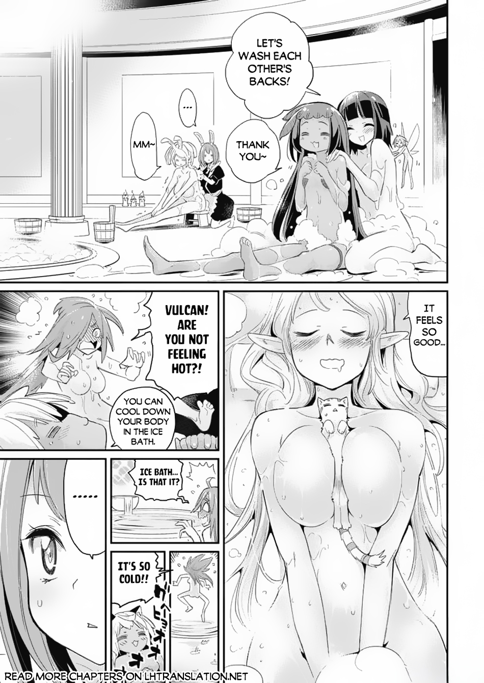 Halaman dari S-Rank Monster no "Behemoth" Dakedo, Neko to Machigawarete Elf Musume no Pet to Shite Kurashitemasu Chapter 64