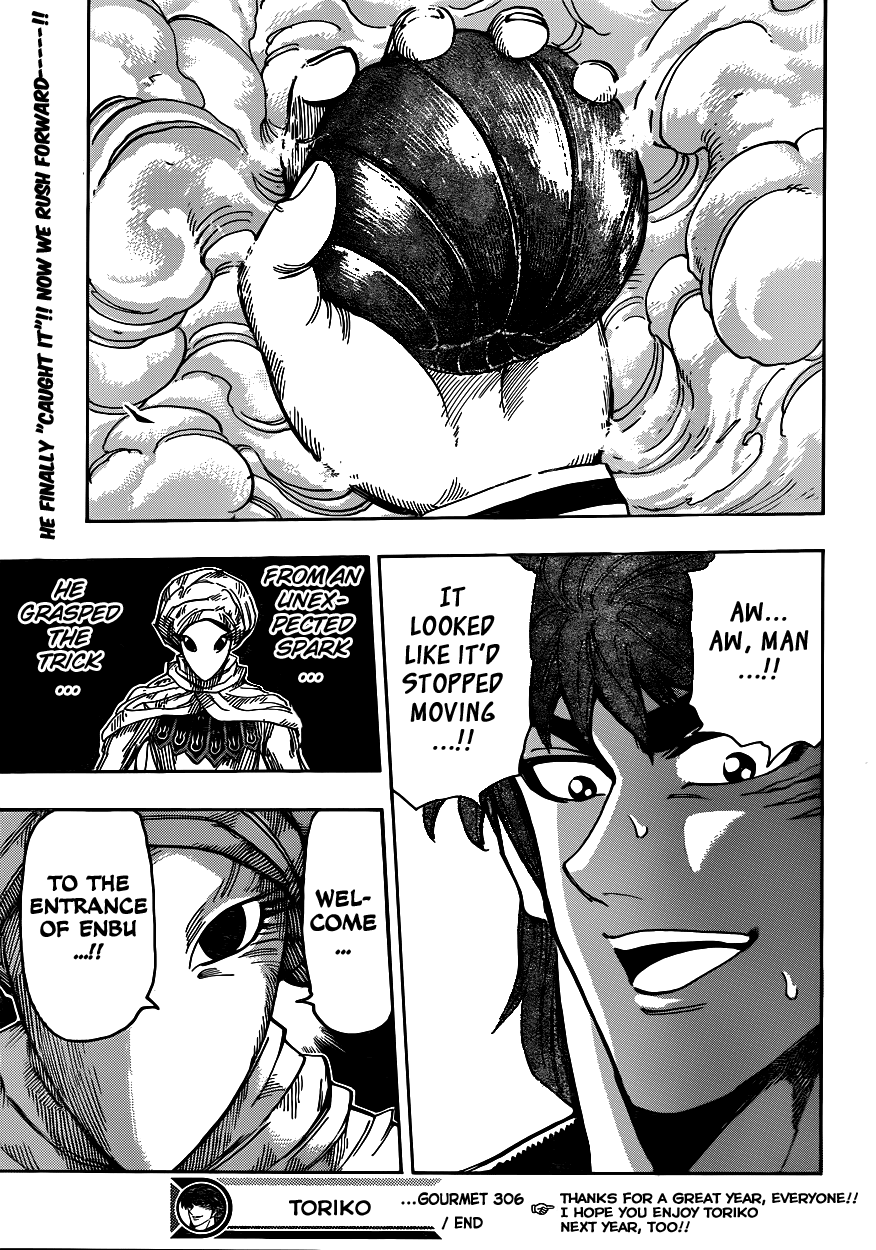 Halaman dari TORIKO Chapter 306