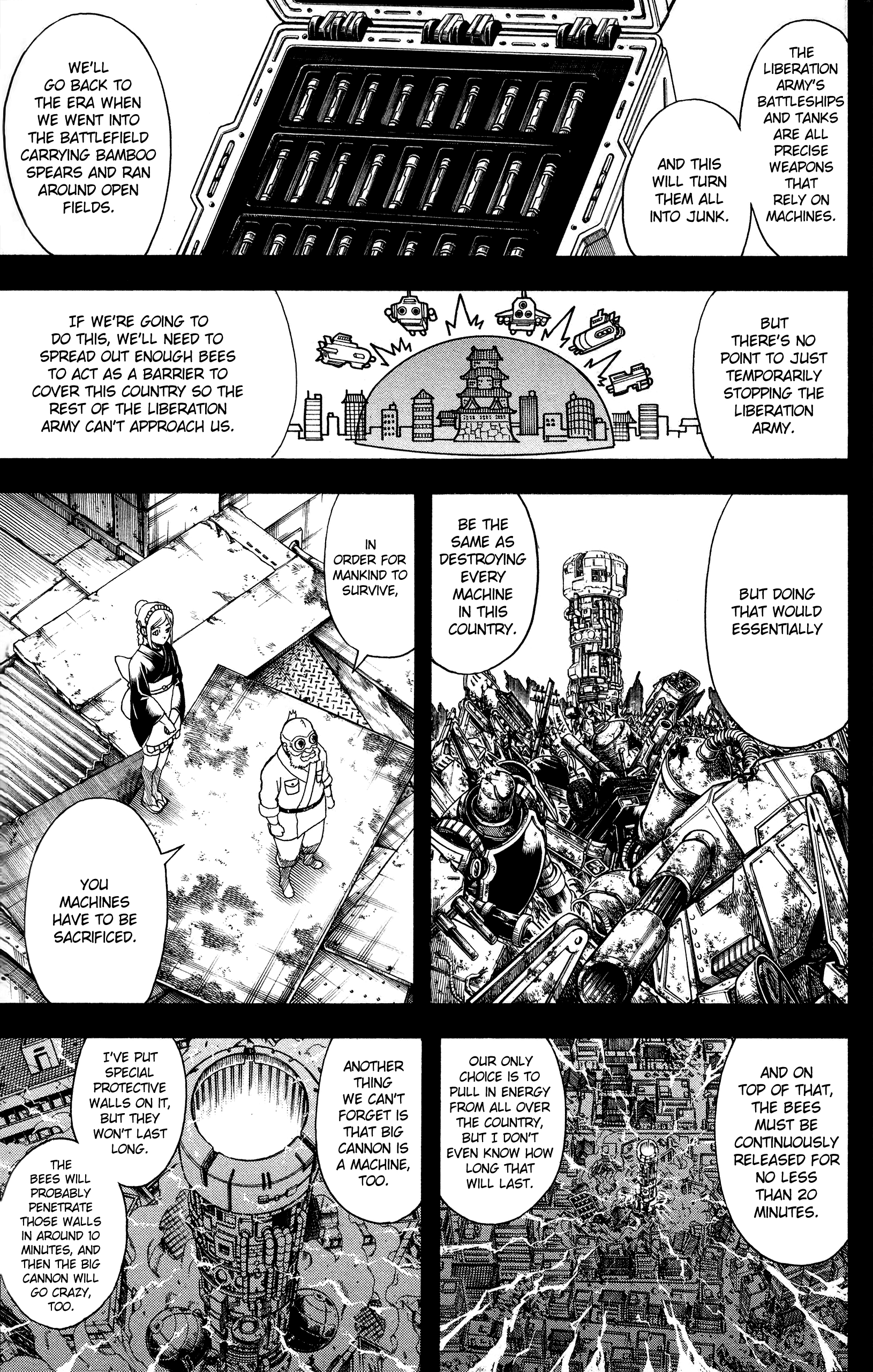 Halaman dari Gintama Chapter 610