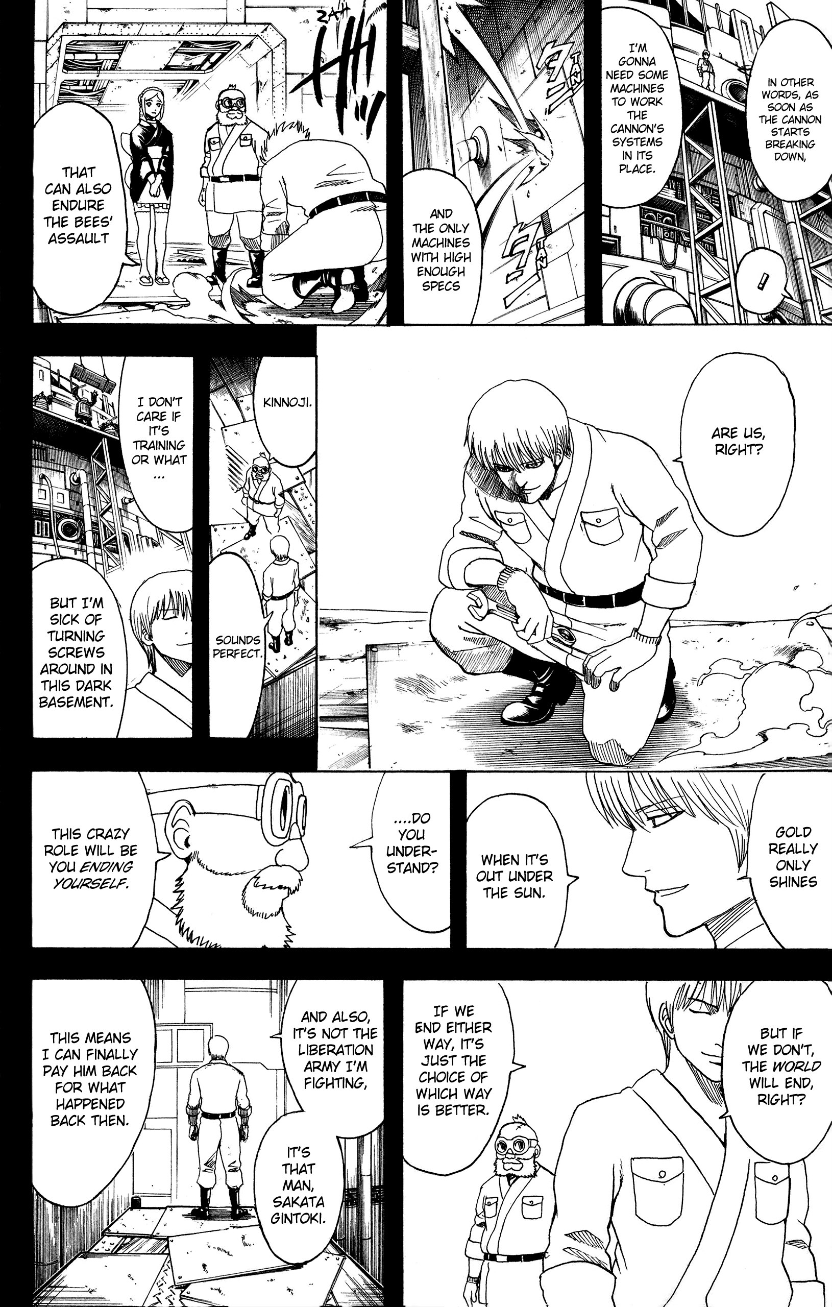 Halaman dari Gintama Chapter 610