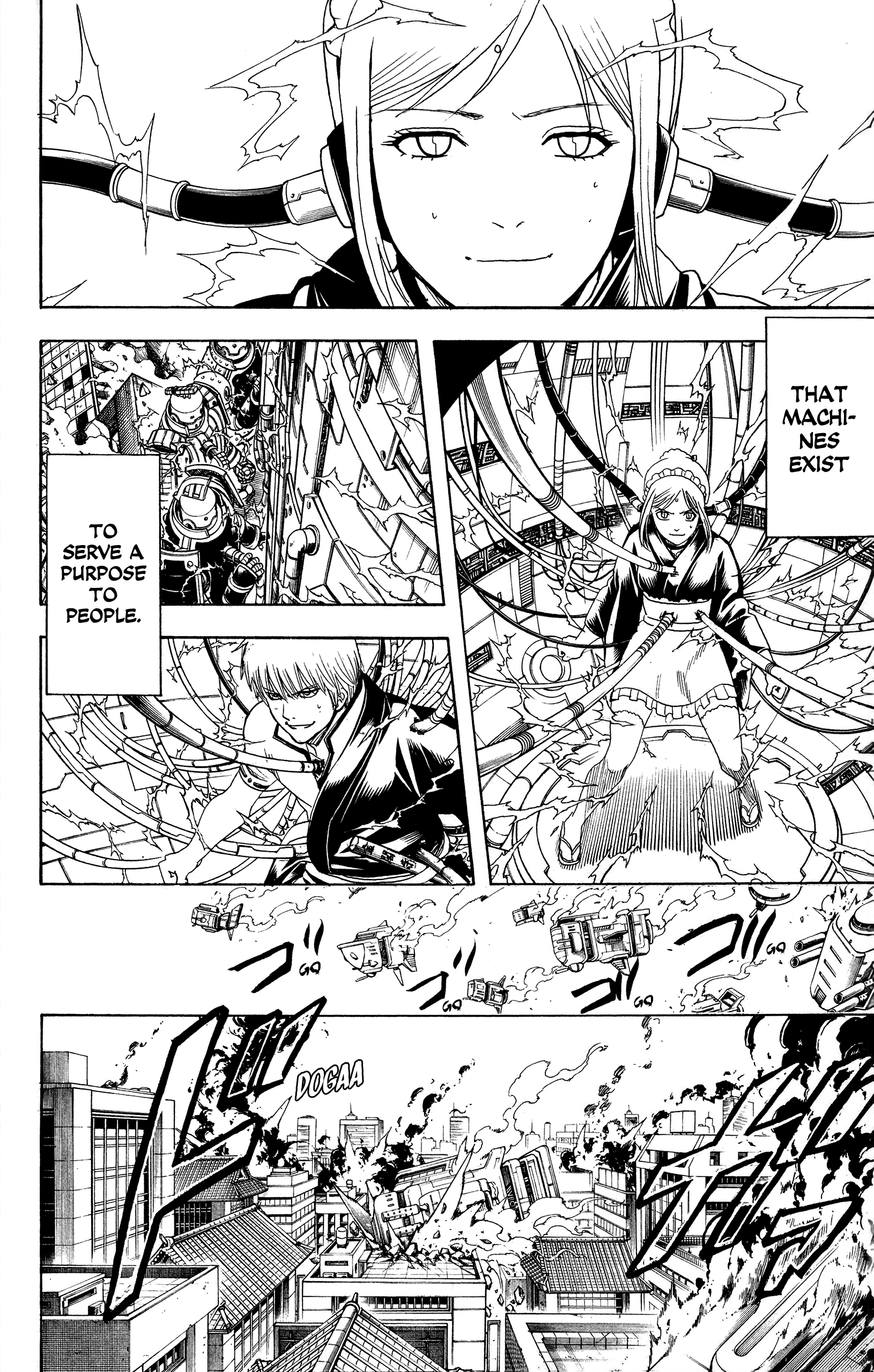 Halaman dari Gintama Chapter 610