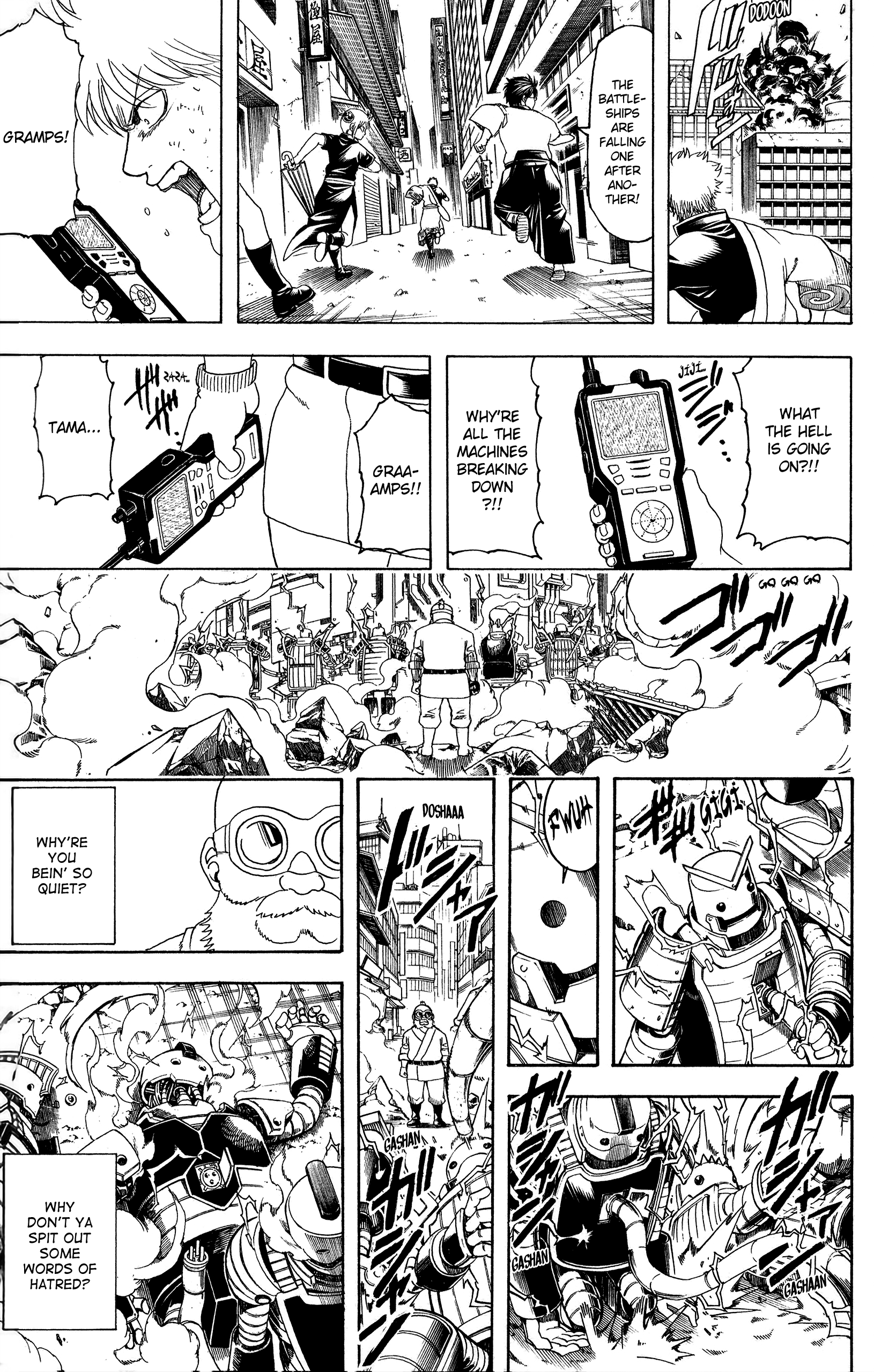 Halaman dari Gintama Chapter 610