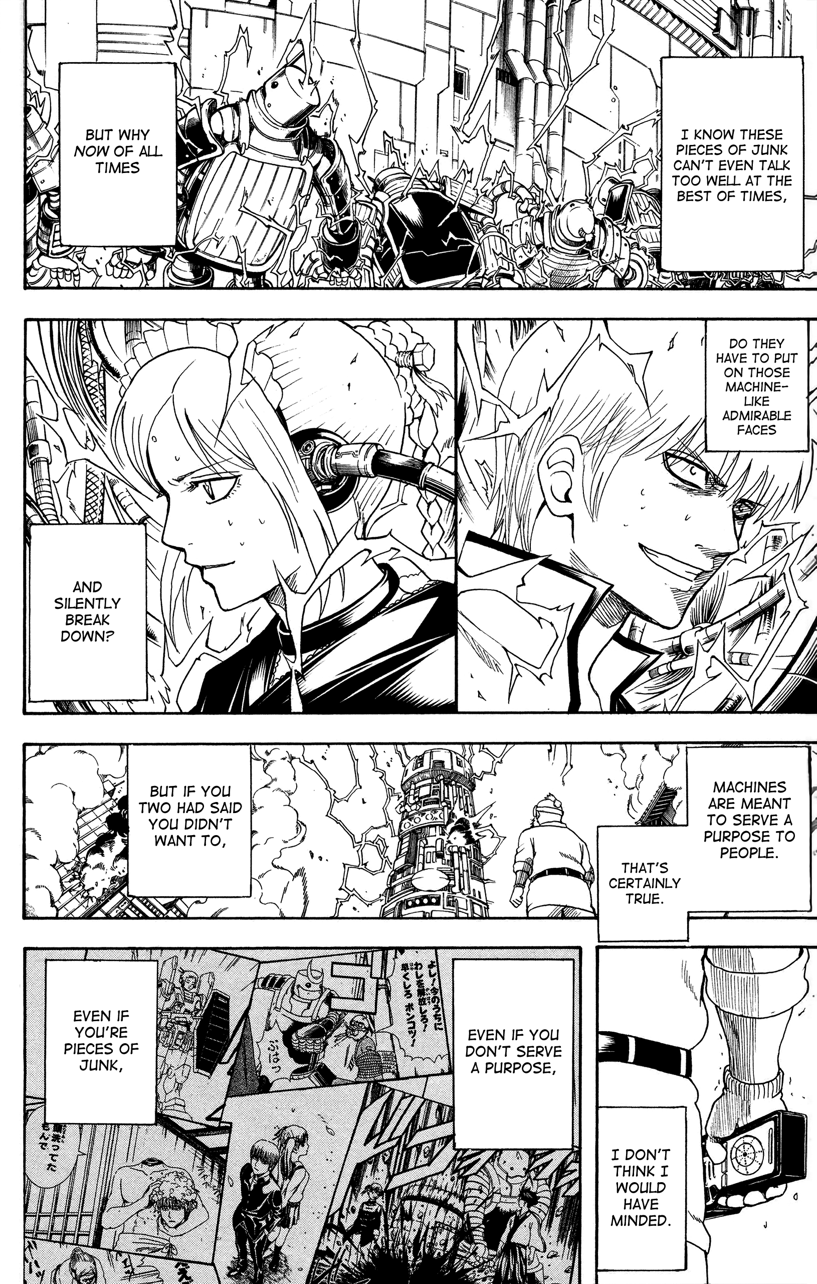 Halaman dari Gintama Chapter 610