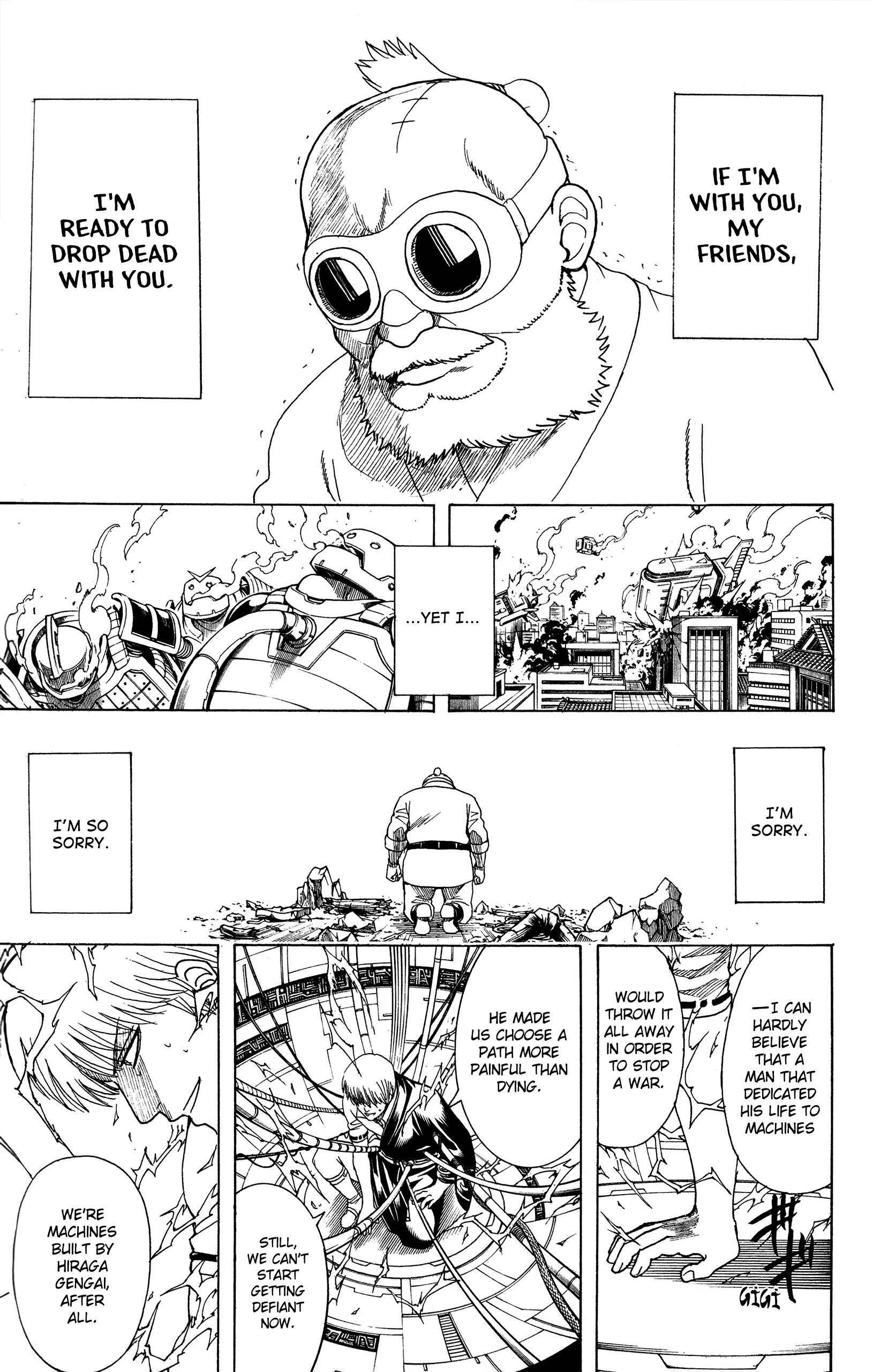 Halaman dari Gintama Chapter 610
