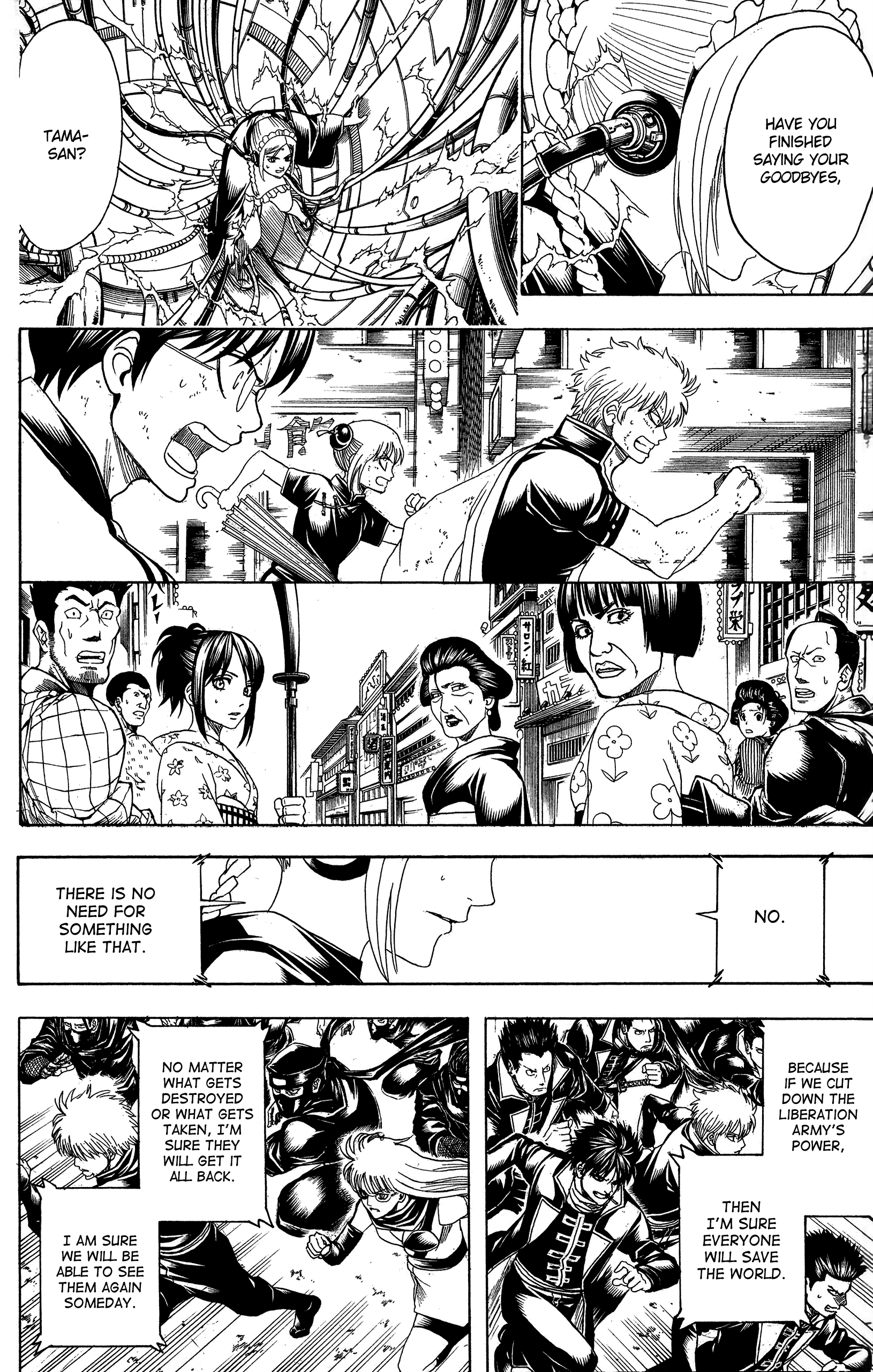 Halaman dari Gintama Chapter 610