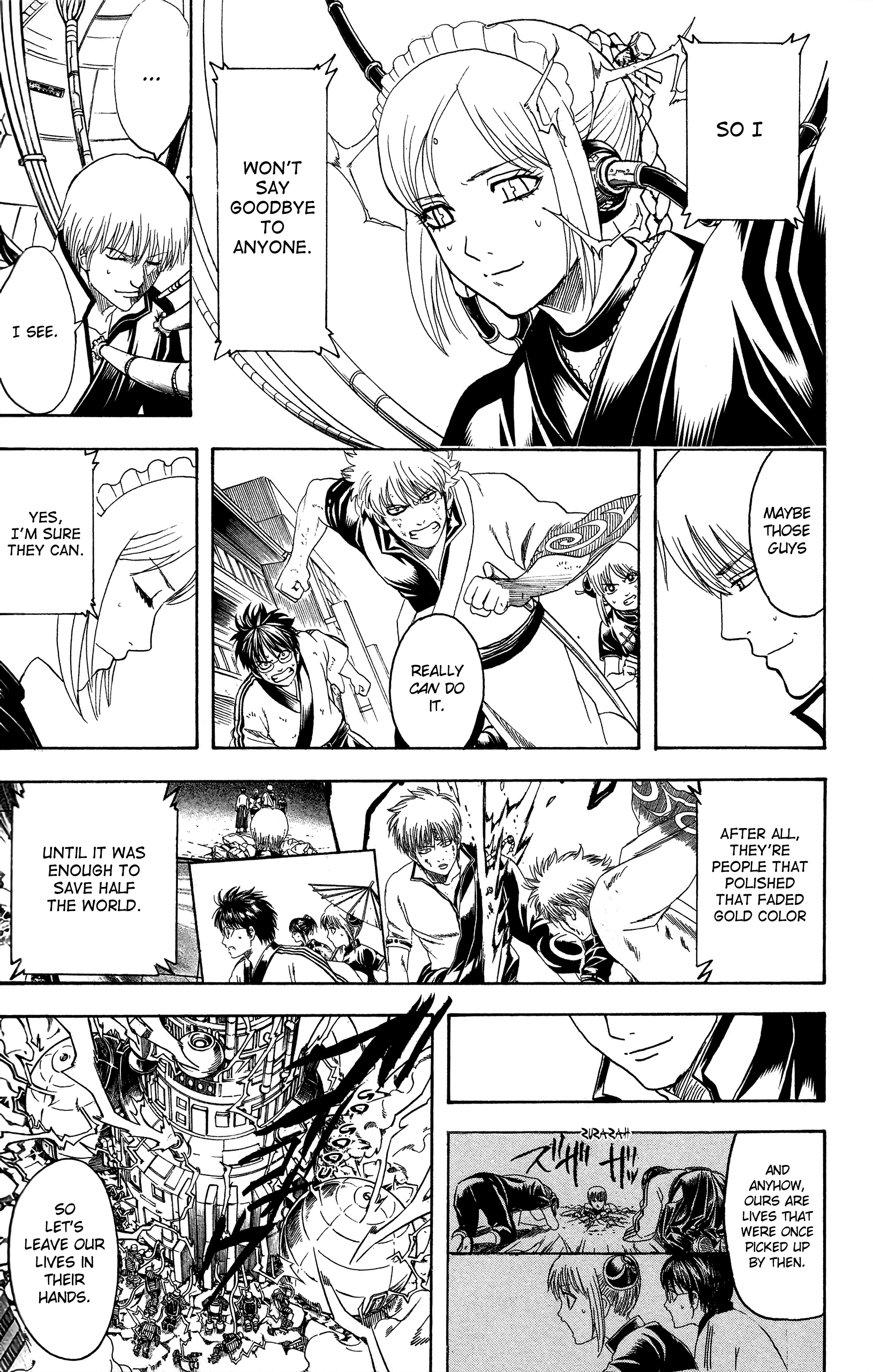 Halaman dari Gintama Chapter 610