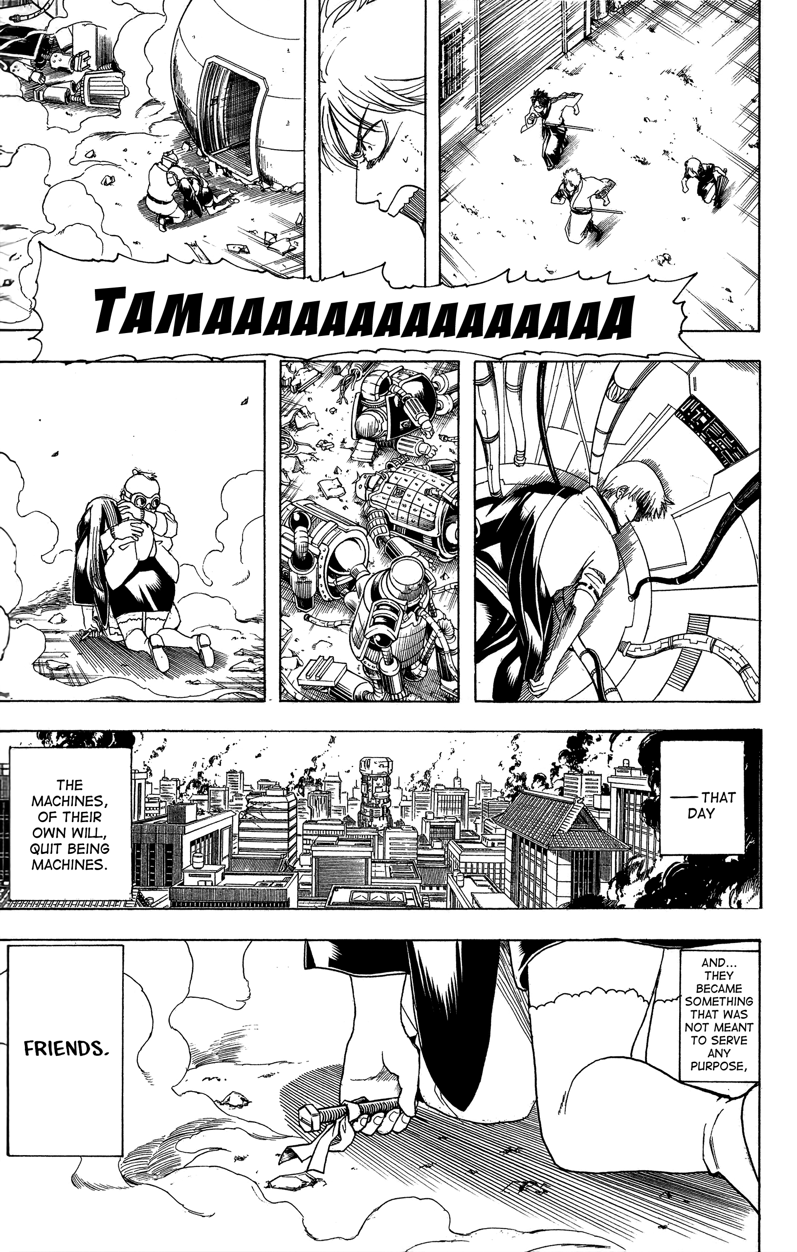 Halaman dari Gintama Chapter 610