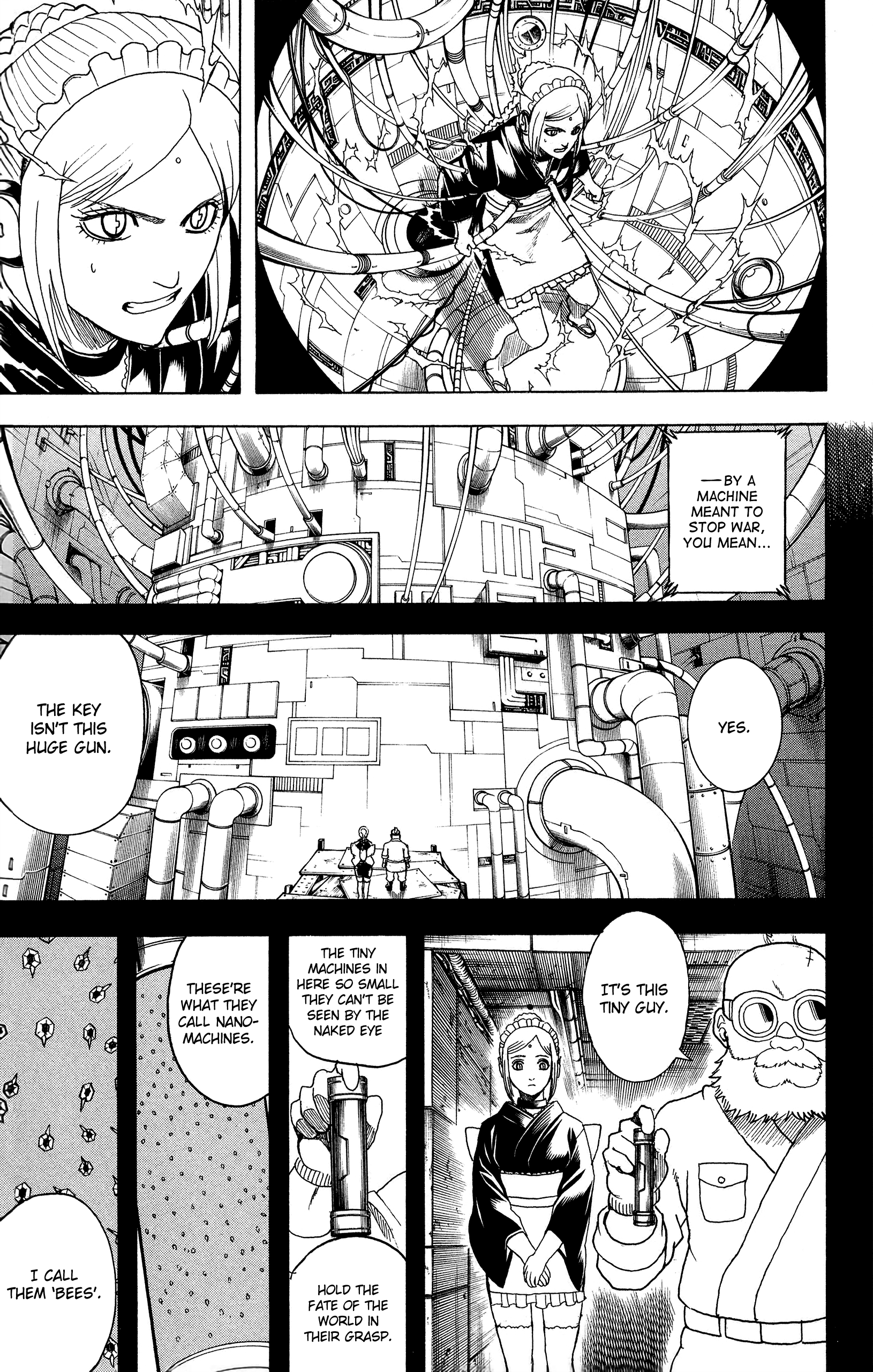 Halaman dari Gintama Chapter 610