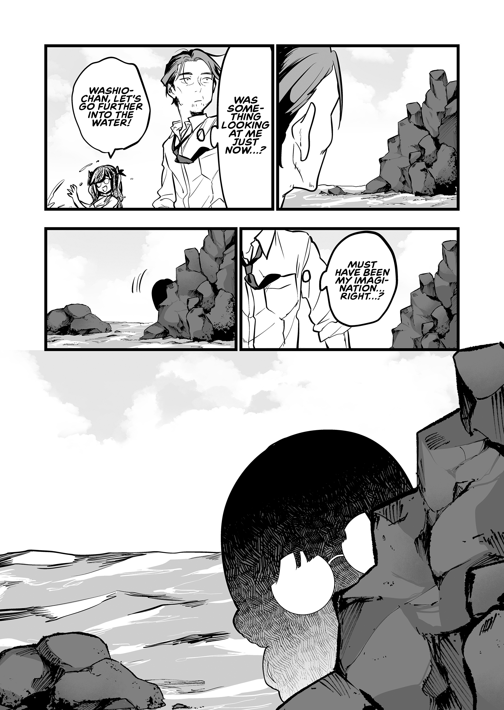 Halaman dari "Ano Toki Tasukete Itadaita Monster Musume desu." Isekai Ossan Kyoushi Totsuzen no Moteki ni Konwaku suru Chapter 44