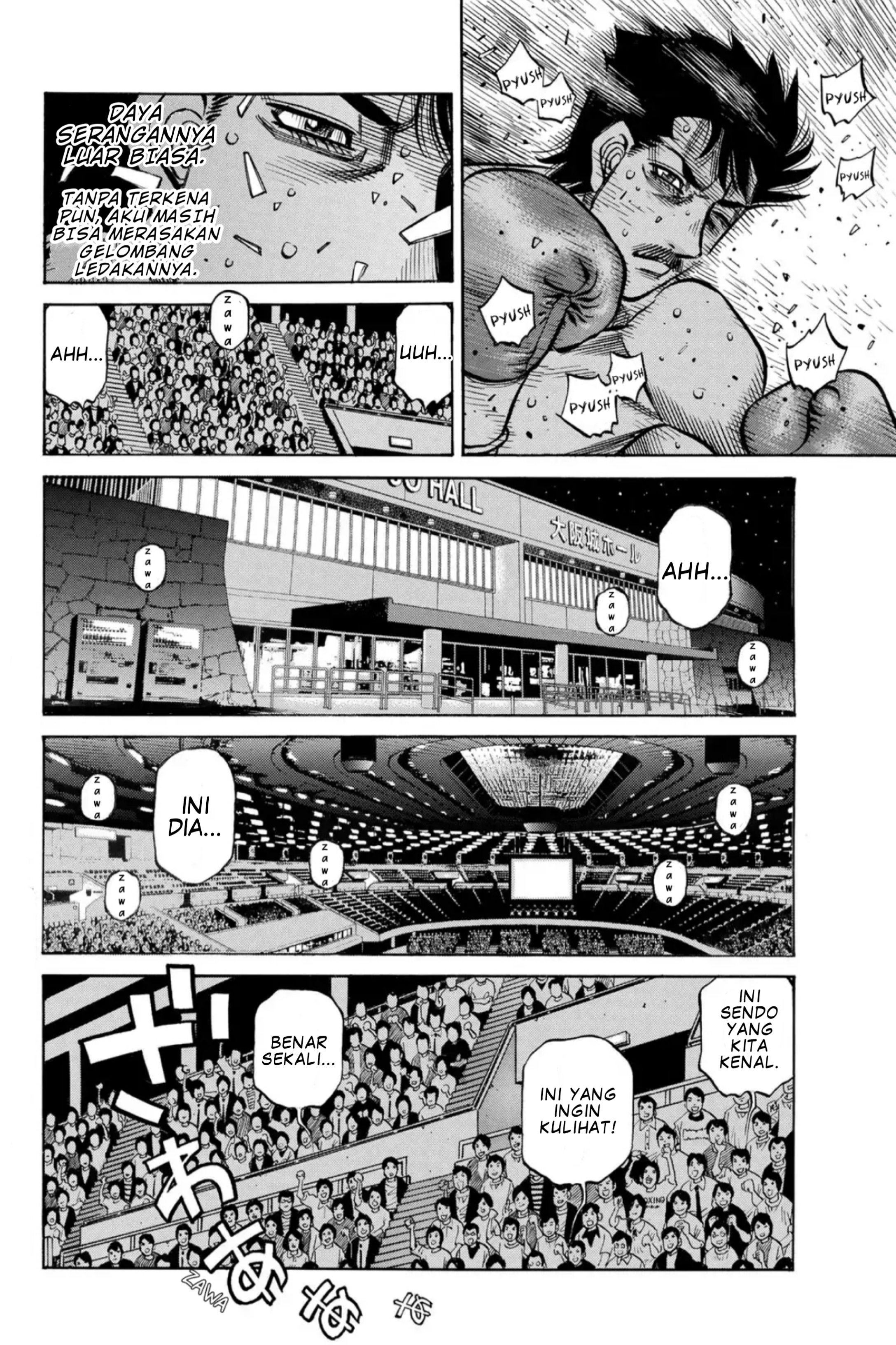 Hajime no Ippo Chapter 1508 - halaman 4