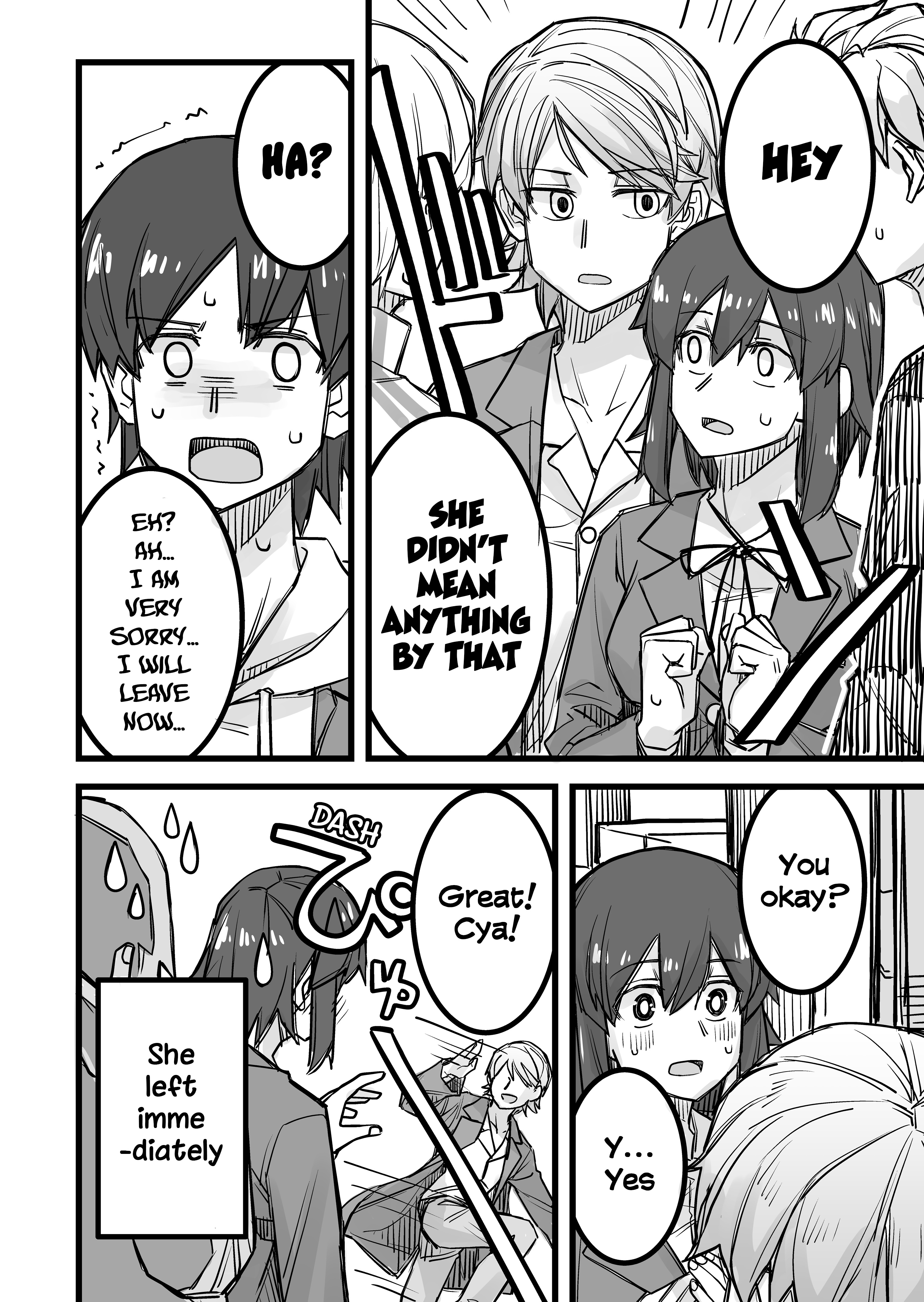 Halaman dari Ikemen Joshi to Josou Danshi Chapter 23