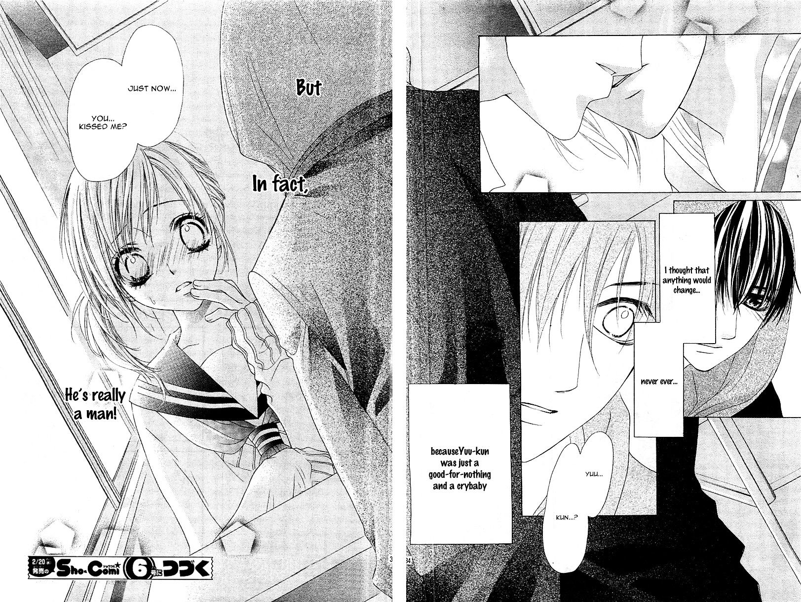 Halaman dari 17-sai, Kiss to Dilemma Chapter 1