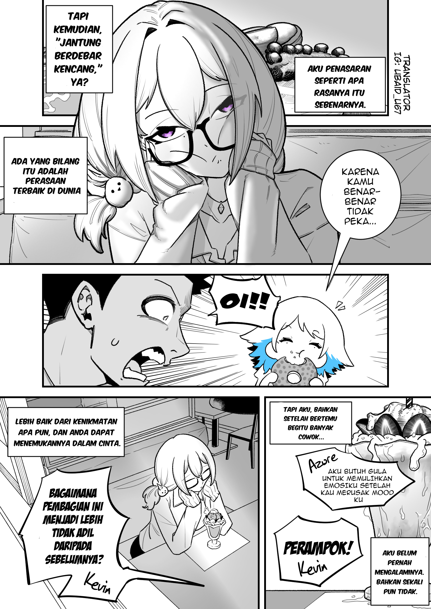 Azure Wants to Turn Me into the Ideal BF Chapter 11 - halaman 3