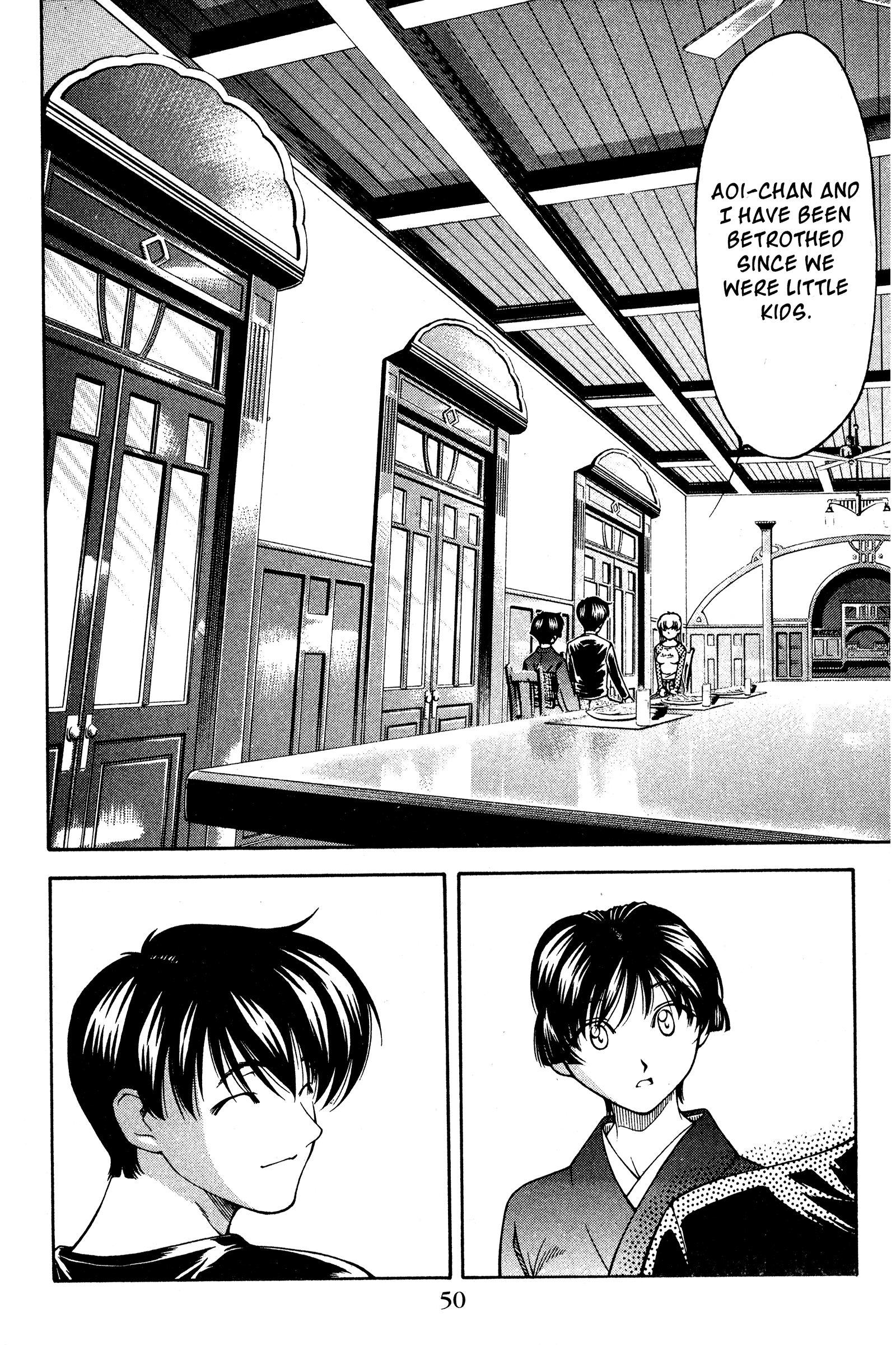 Halaman dari Ai Yori Aoshi Chapter 121