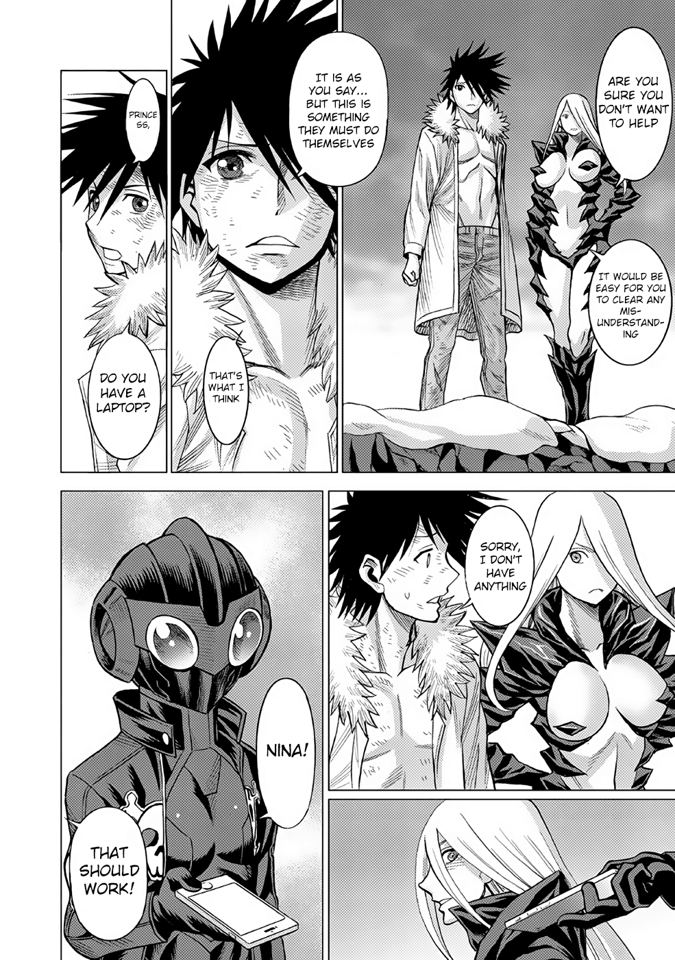 Halaman dari Dance in the Vampire Bund A.S.O. Chapter 24