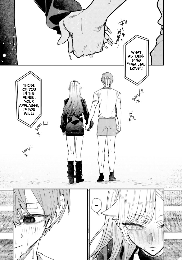 Halaman dari Namaiki na Gal Ane wo Wakaraseru Hanashi Chapter 38