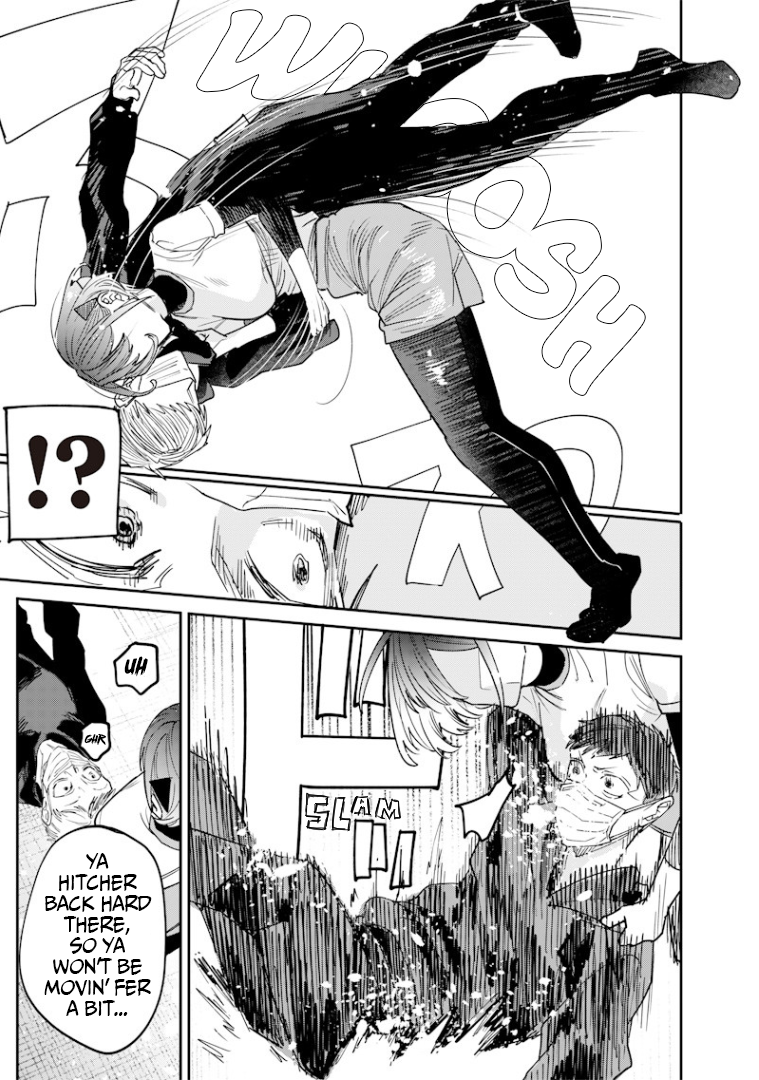 Halaman dari Namaiki na Gal Ane wo Wakaraseru Hanashi Chapter 38