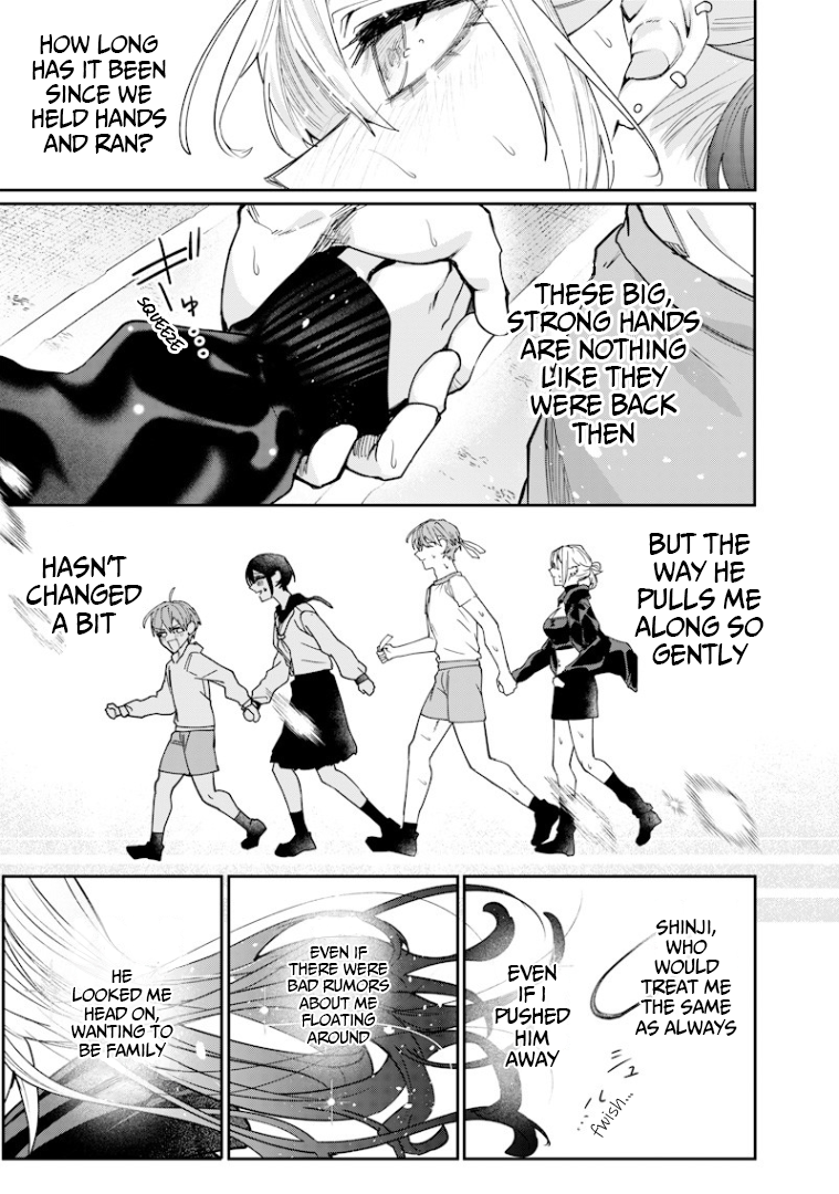 Halaman dari Namaiki na Gal Ane wo Wakaraseru Hanashi Chapter 38