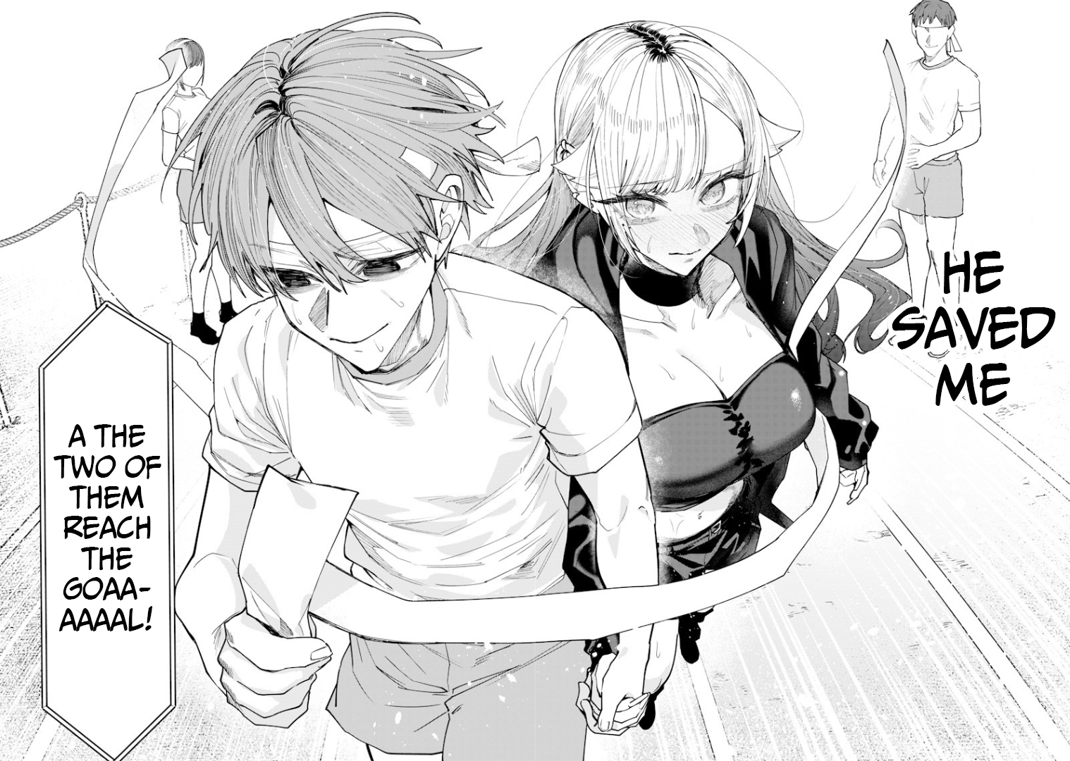 Halaman dari Namaiki na Gal Ane wo Wakaraseru Hanashi Chapter 38