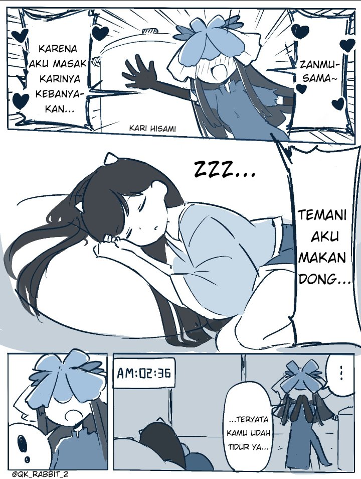 Hisami invited Zanmu-sama to dinner, but Zanmu-sama was already asleep Chapter 0 - halaman 1
