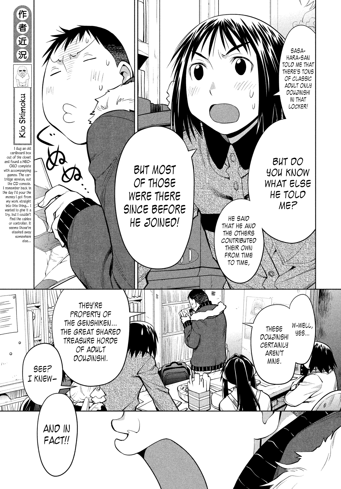 Halaman dari Genshiken Nidaime - The Society for the Study of Modern Visual Culture II Chapter 123