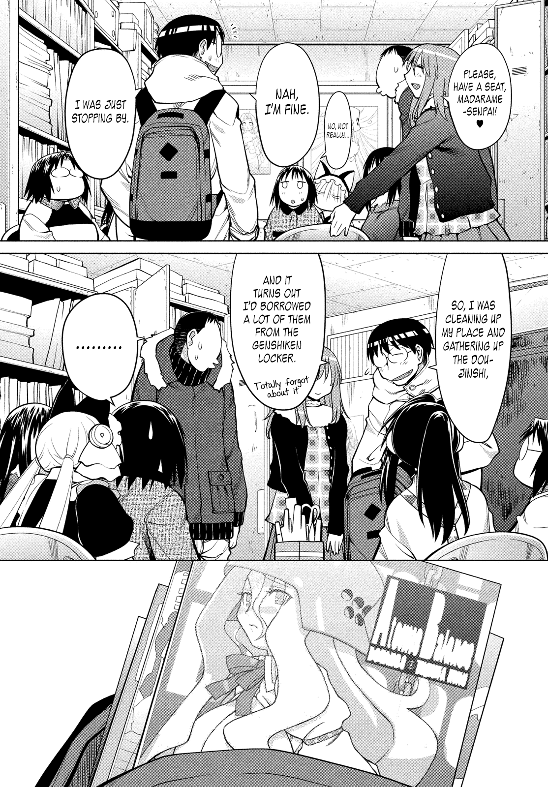 Halaman dari Genshiken Nidaime - The Society for the Study of Modern Visual Culture II Chapter 123