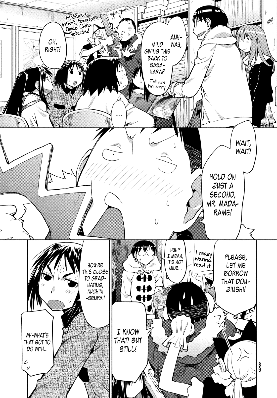 Halaman dari Genshiken Nidaime - The Society for the Study of Modern Visual Culture II Chapter 123