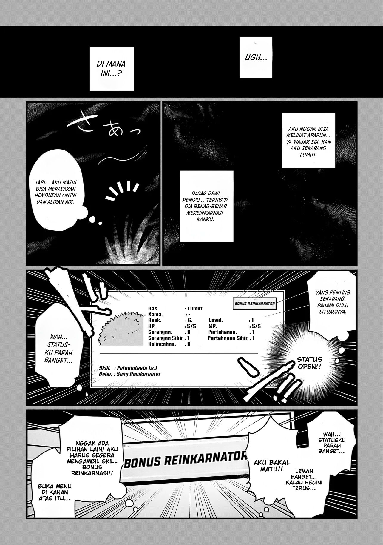Koke kara Hajimaru Isekai Life Chapter 1 - halaman 14