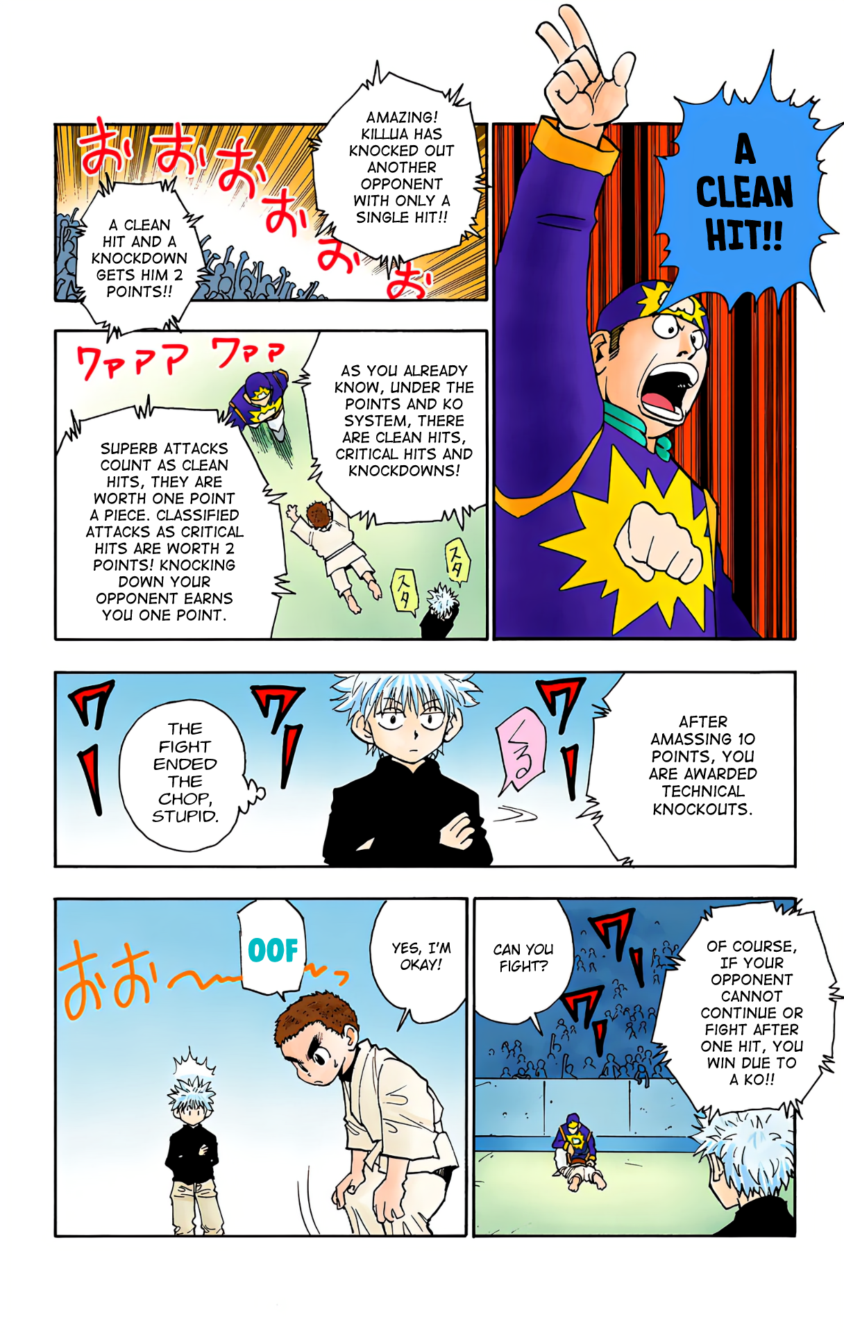 Halaman dari HUNTER x HUNTER (Official Colored) Chapter 45