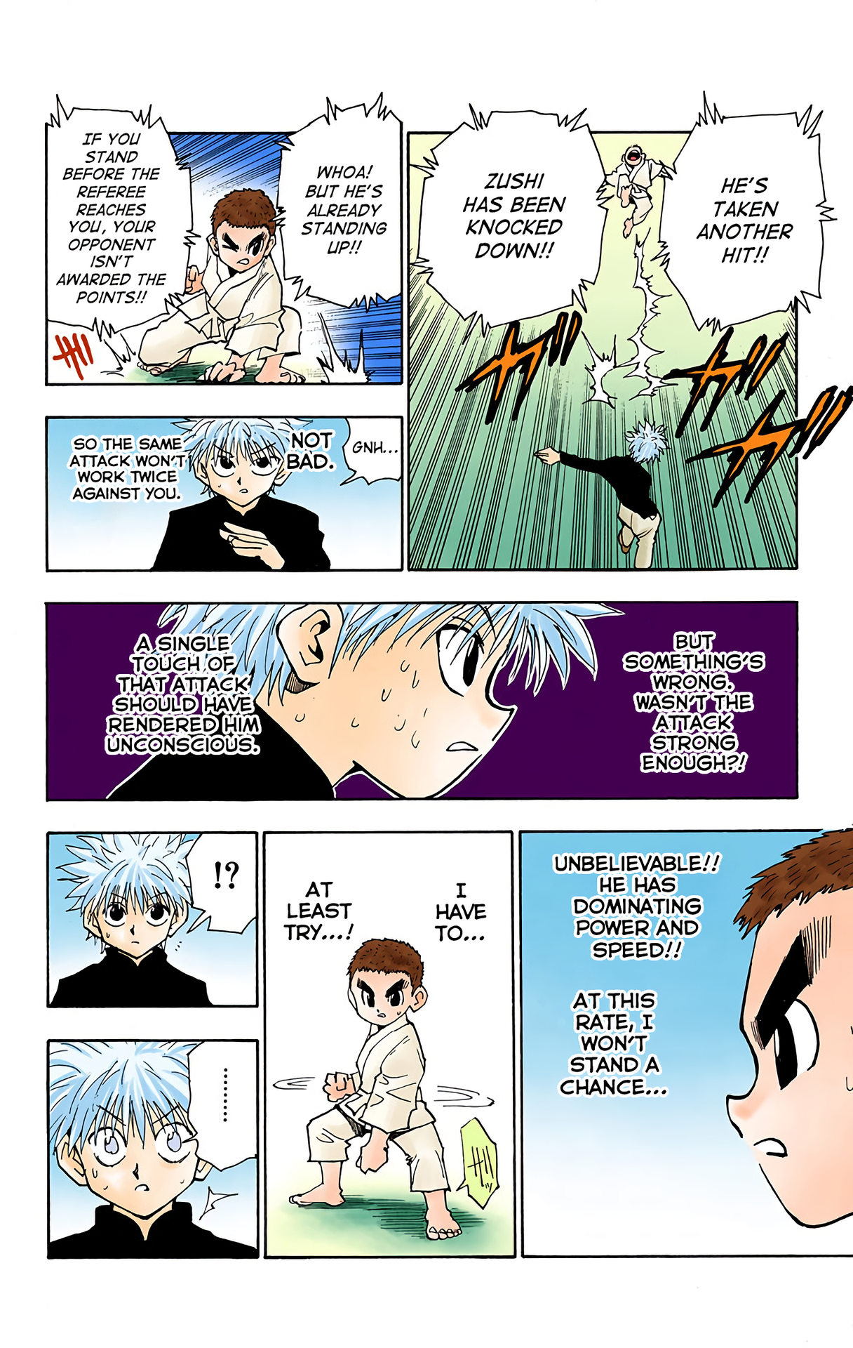 Halaman dari HUNTER x HUNTER (Official Colored) Chapter 45