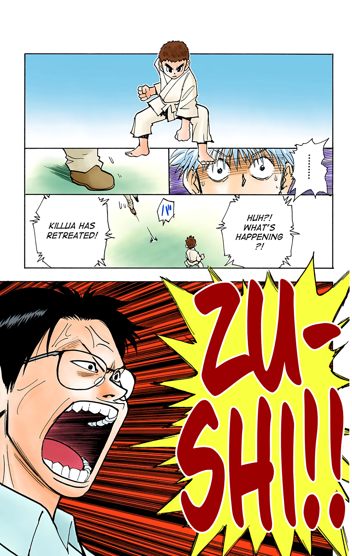 Halaman dari HUNTER x HUNTER (Official Colored) Chapter 45