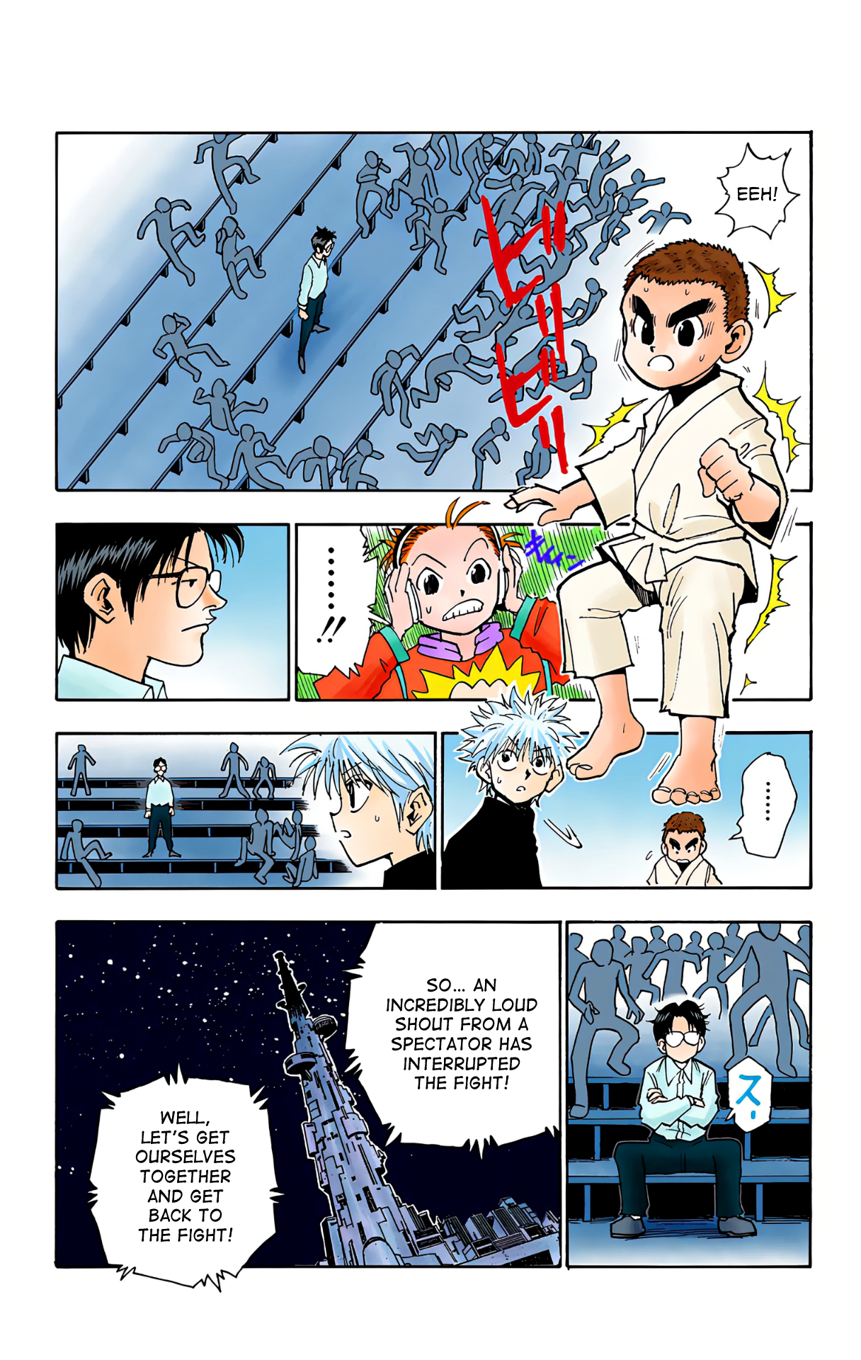 Halaman dari HUNTER x HUNTER (Official Colored) Chapter 45