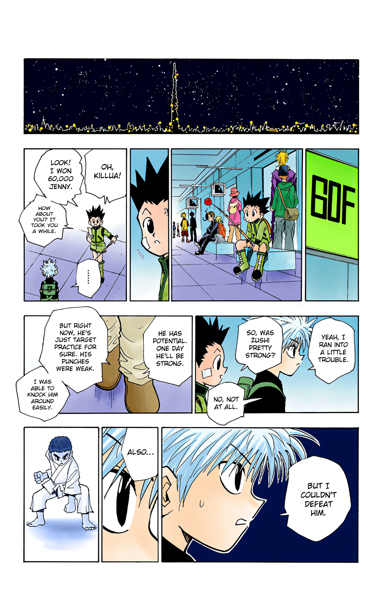 Halaman dari HUNTER x HUNTER (Official Colored) Chapter 45