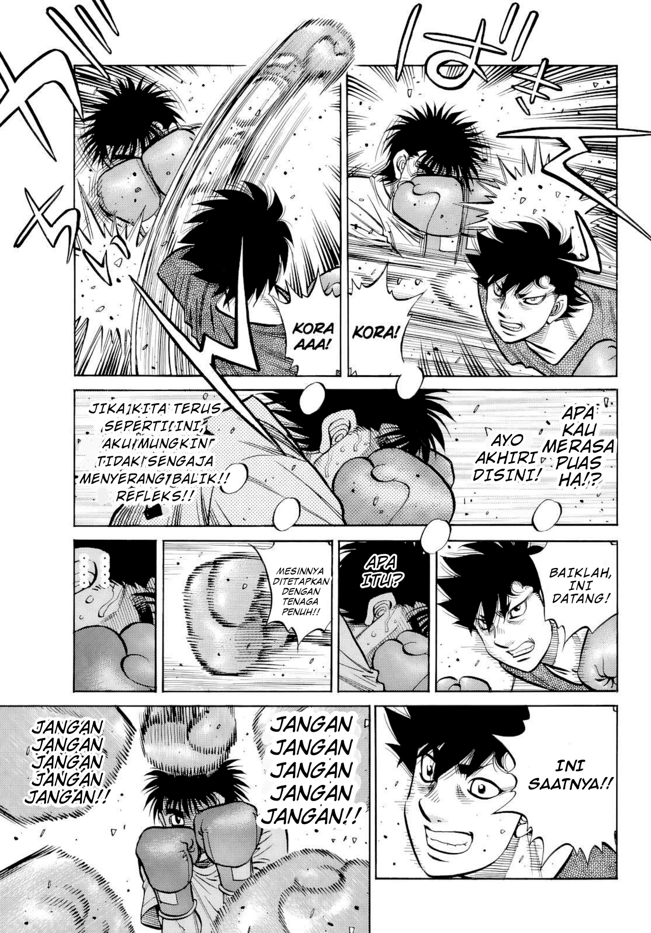Hajime no Ippo Chapter 1490 - halaman 5
