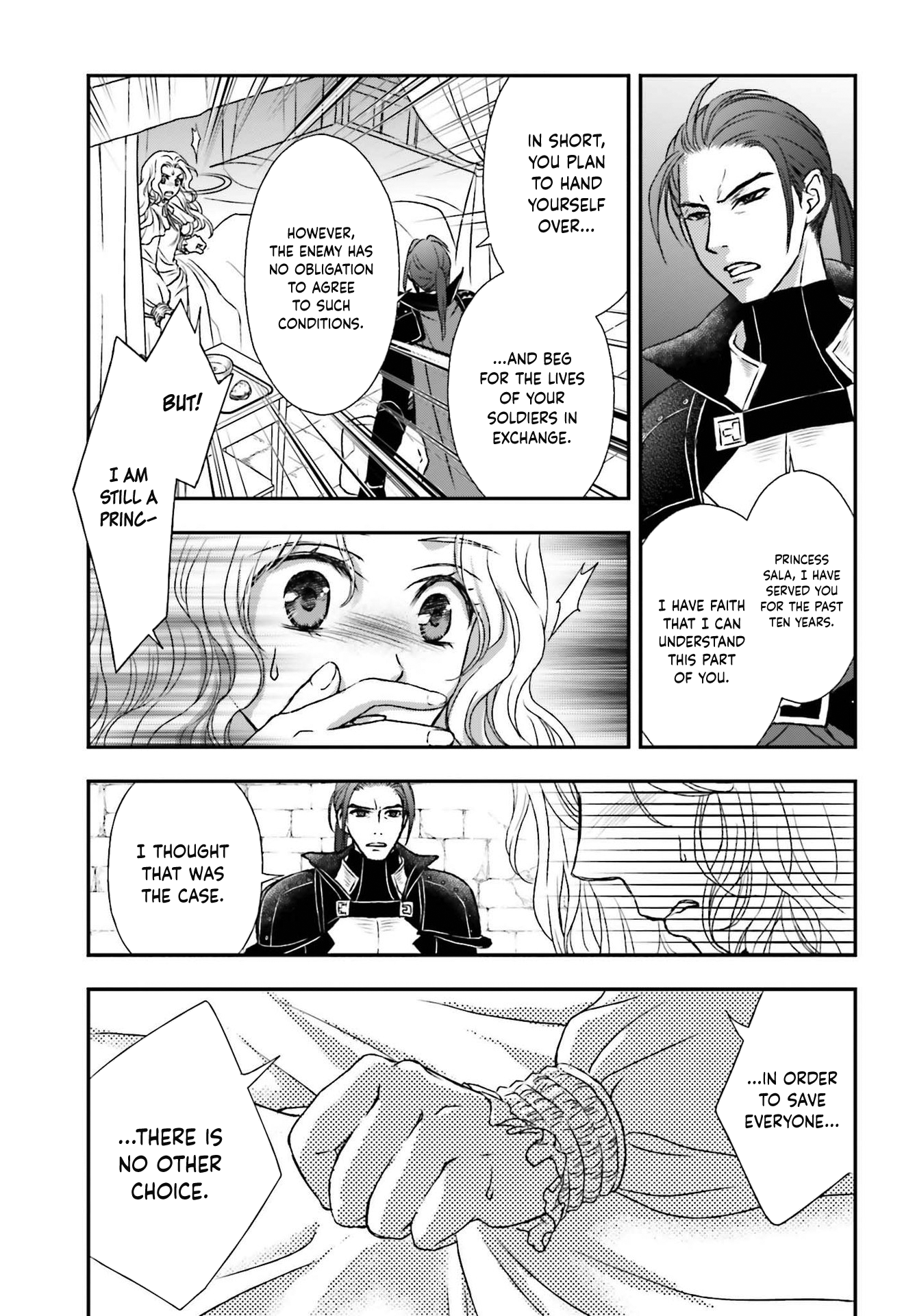 Shinigami ni Sodaterareta Shoujo wa Shikkoku no Tsurugi o Mune ni Idaku Chapter 22 Page 26