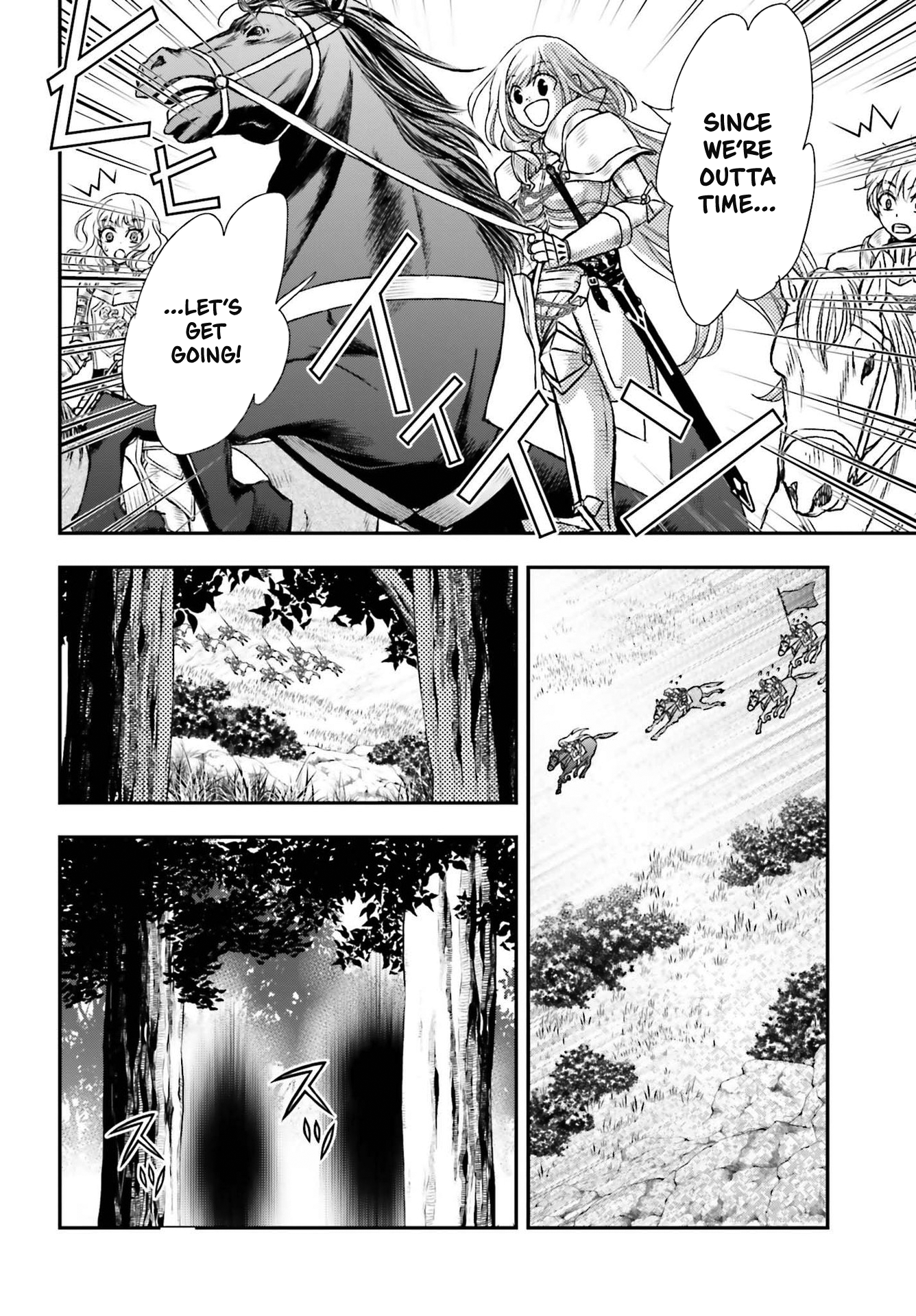Shinigami ni Sodaterareta Shoujo wa Shikkoku no Tsurugi o Mune ni Idaku Chapter 22 Page 9