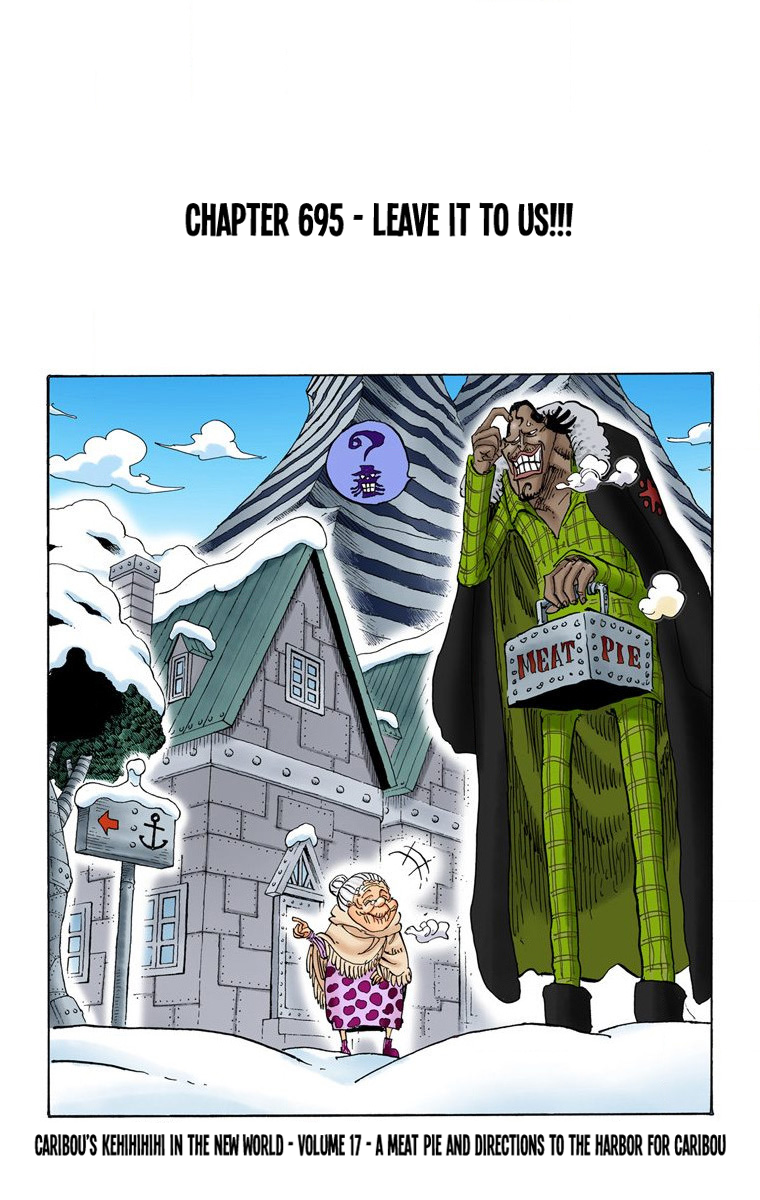 Halaman dari One Piece (Official Colored) Chapter 695