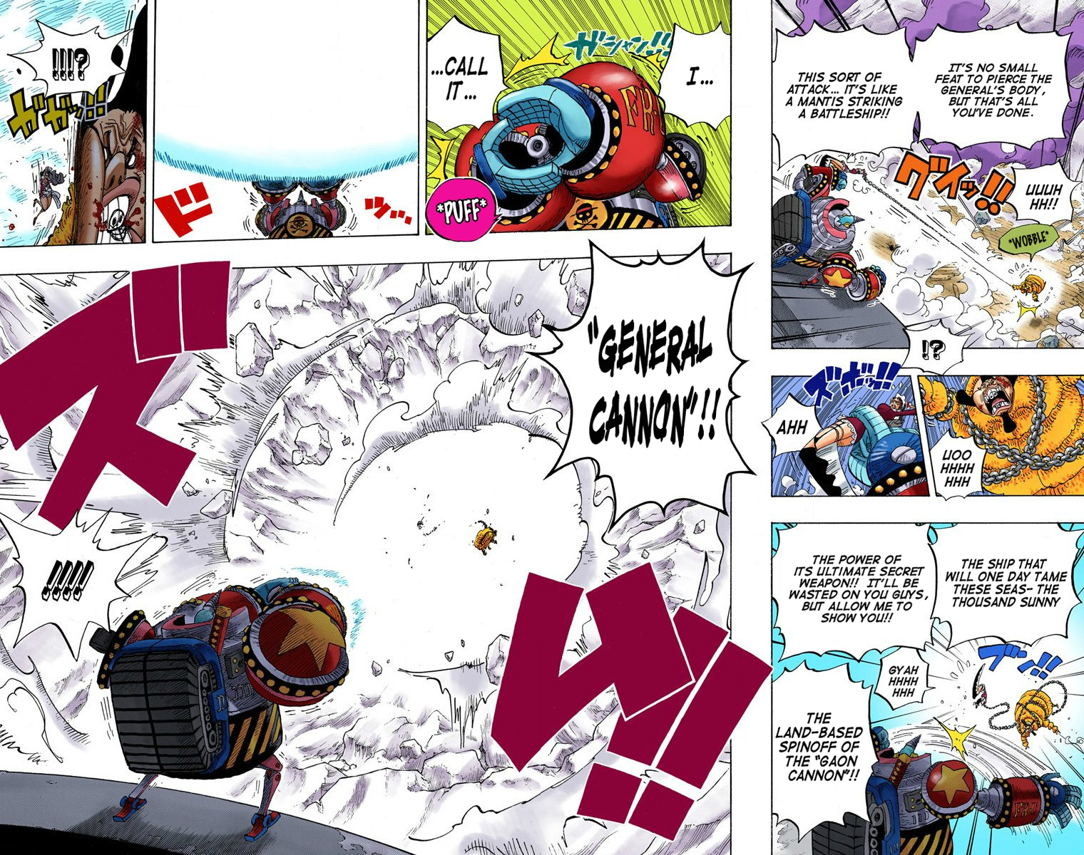 Halaman dari One Piece (Official Colored) Chapter 695