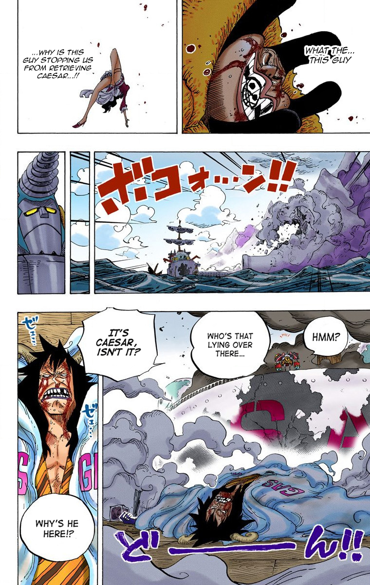 Halaman dari One Piece (Official Colored) Chapter 695