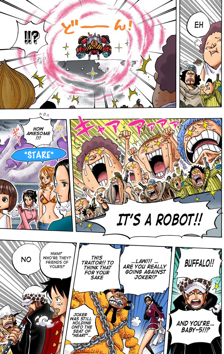 Halaman dari One Piece (Official Colored) Chapter 695