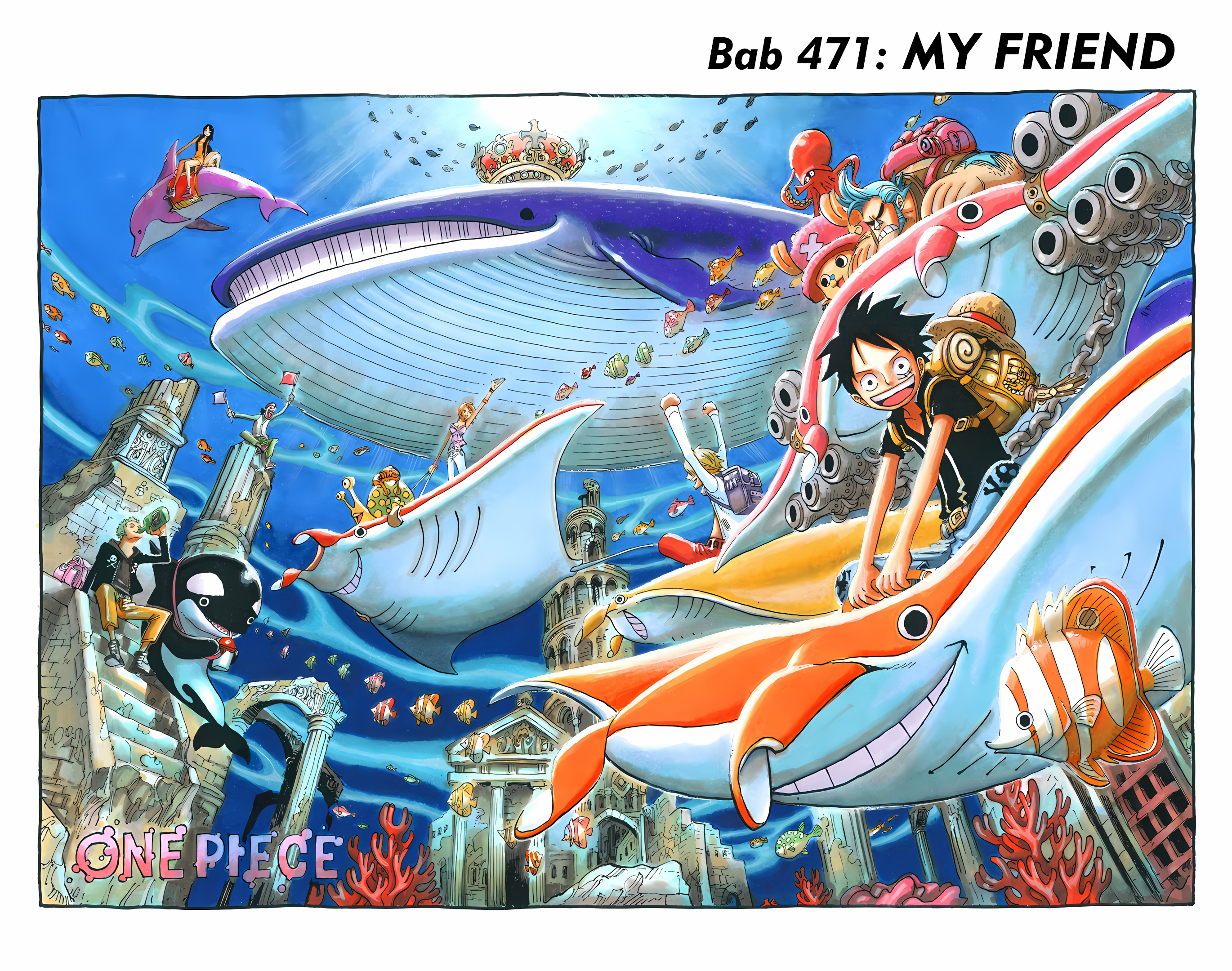 One Piece (Official Colored) Chapter 471 - halaman 6
