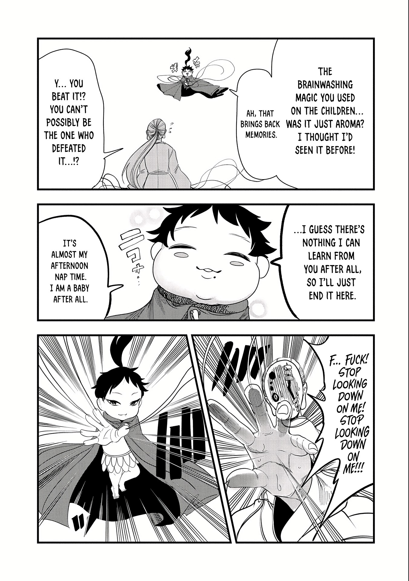 Halaman dari Umareta Chokugo ni Suterareta kedo, Zensei ga Taikensha datta node Yoyuu de Ikitemasu ~Saikyou Akachan Daibousou~ Chapter 11